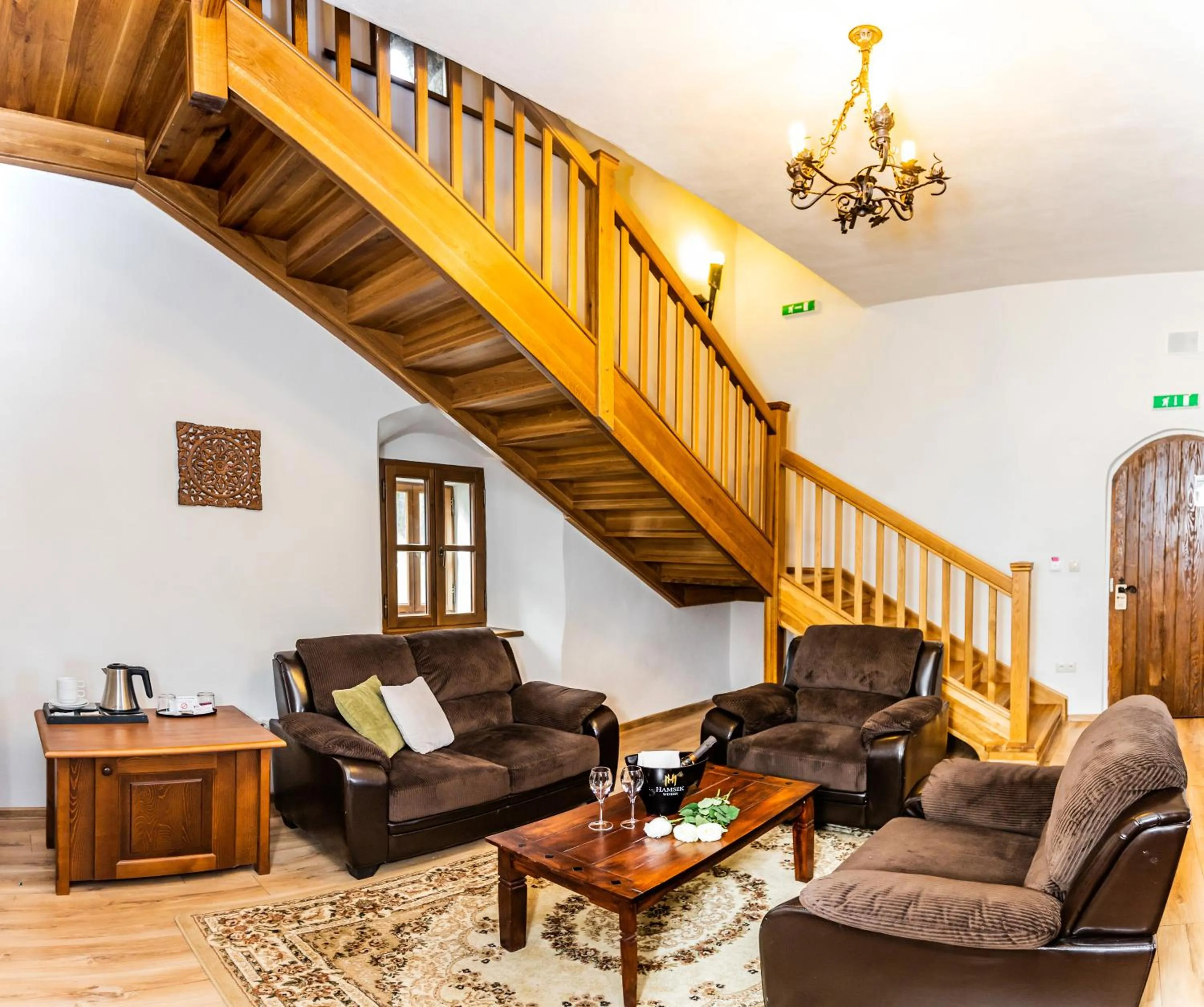 Living room in Hotel Grand Vígľaš