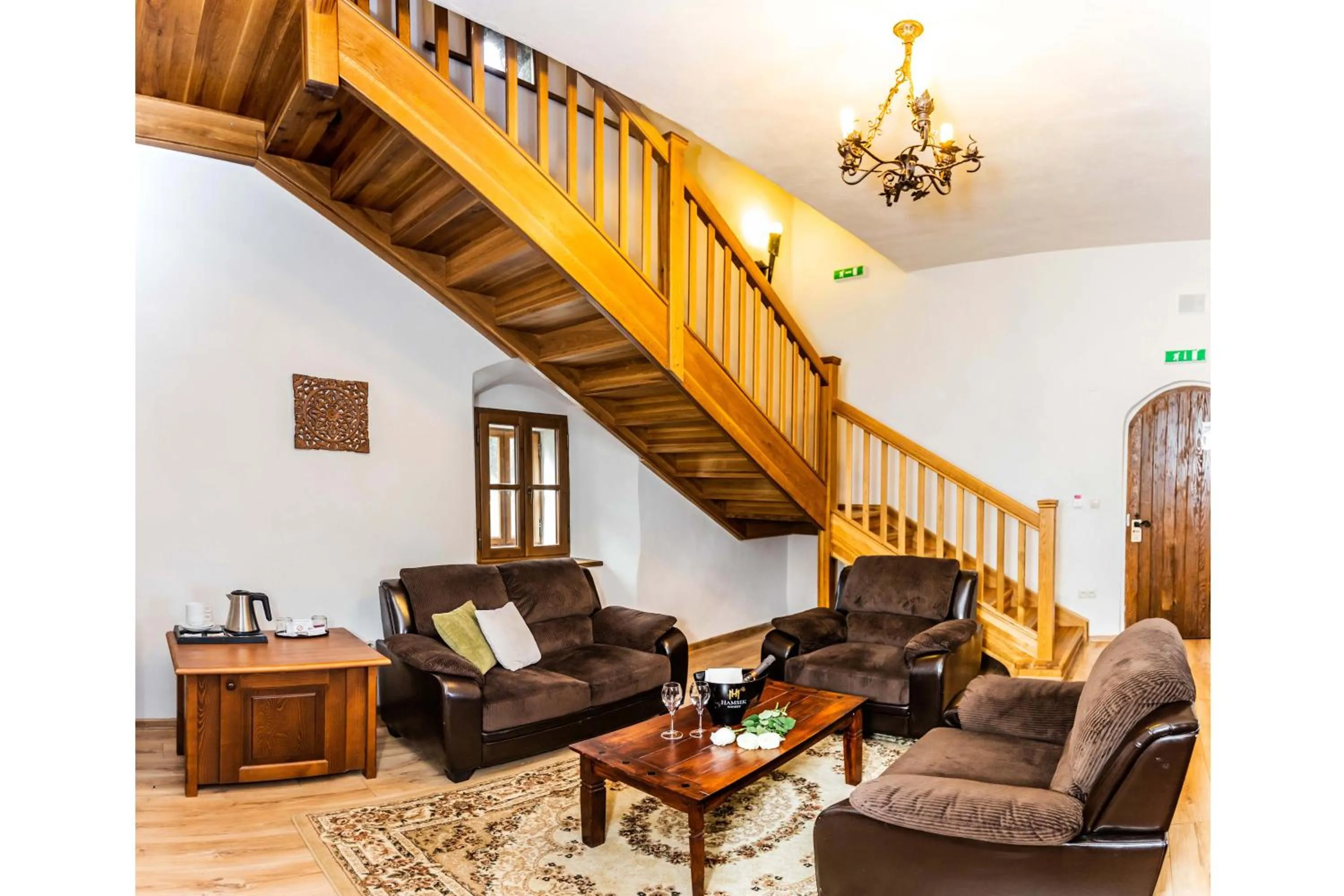 Living room in Hotel Grand Vígľaš