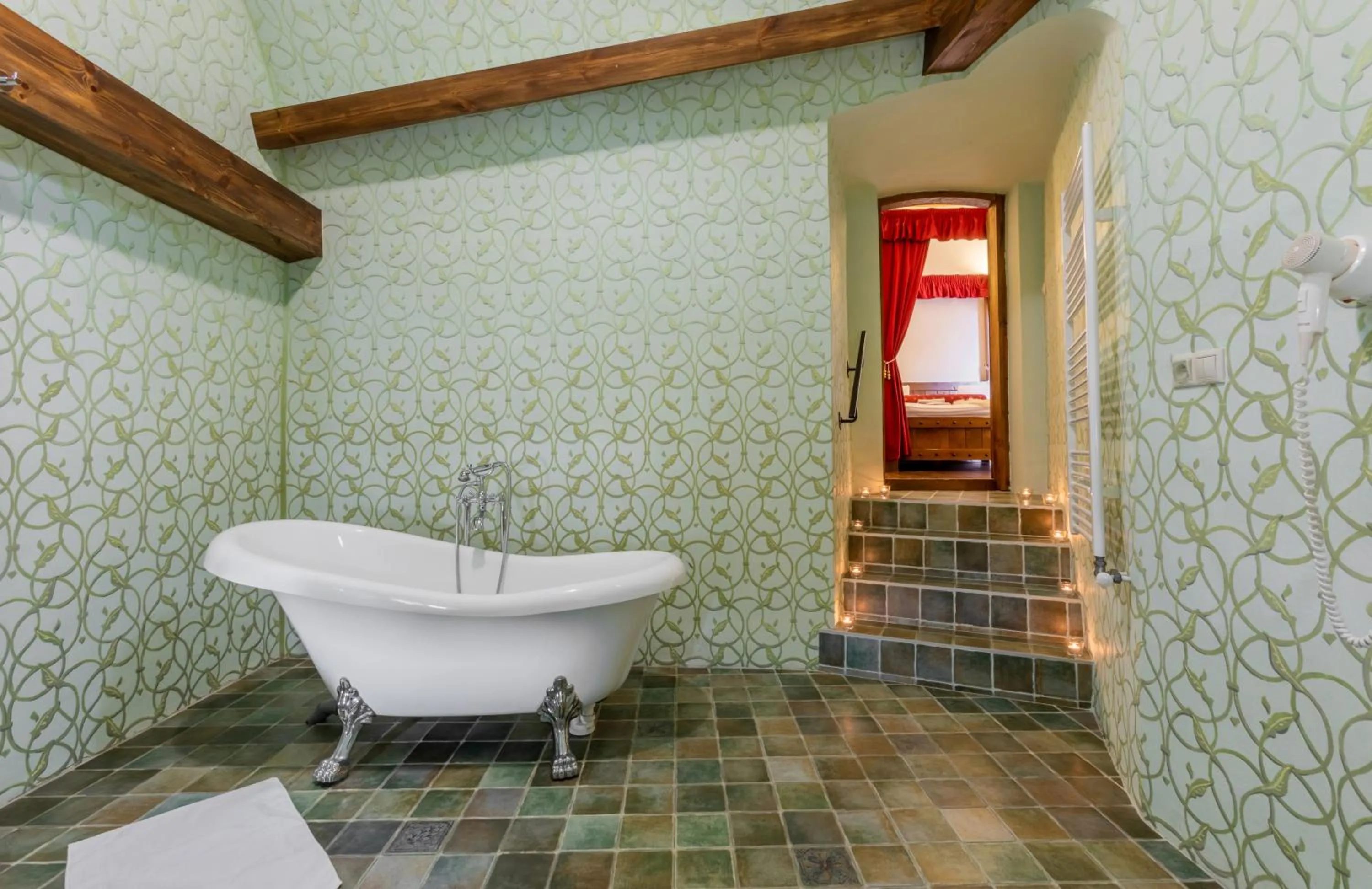 Bathroom in Hotel Grand Vígľaš