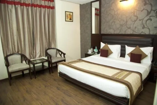 Bed in Hotel Vaishali Inn Ghaziabad