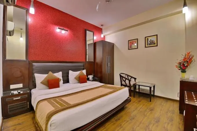 Bed in Hotel Vaishali Inn Ghaziabad