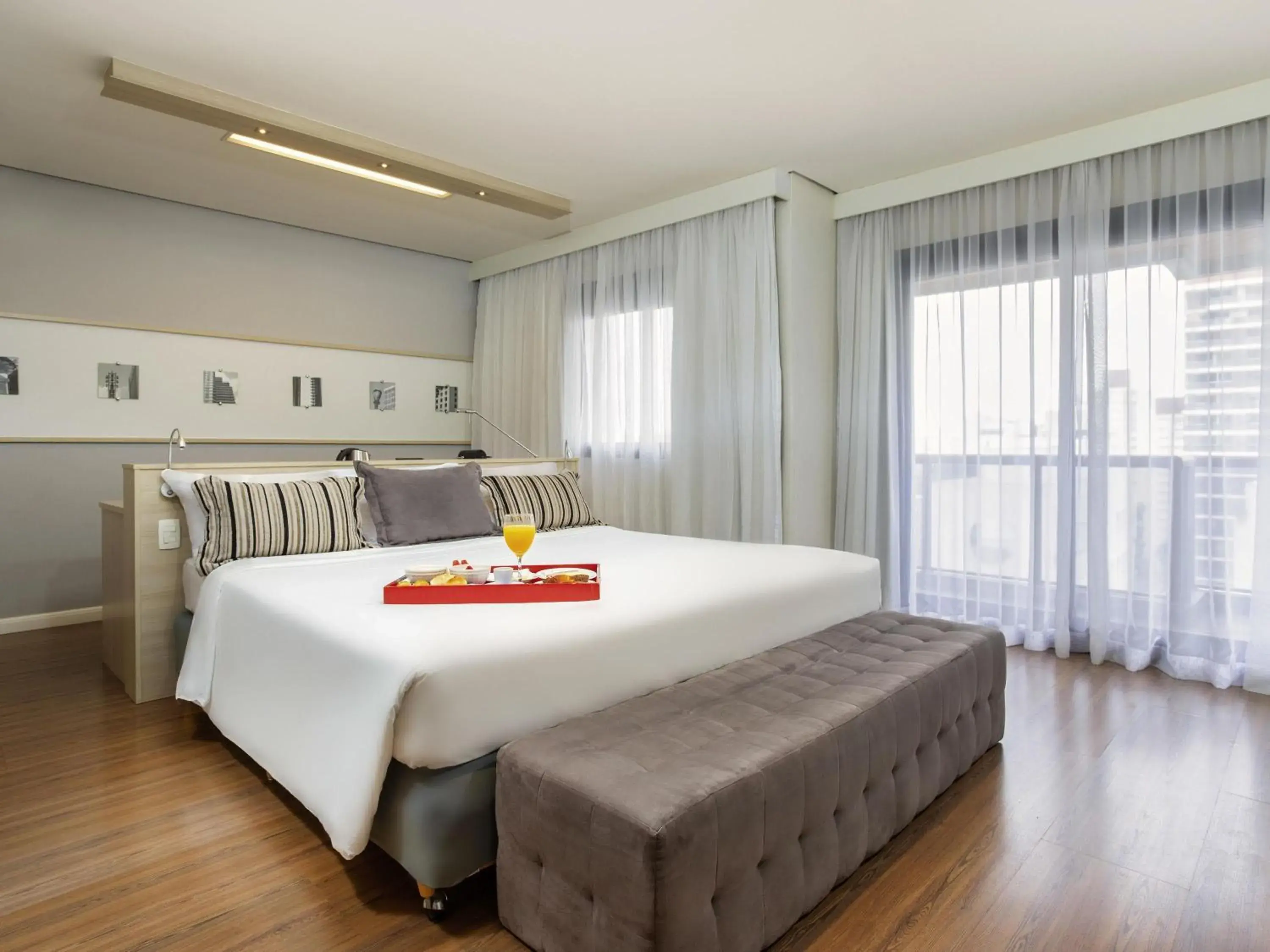 Bedroom, Bed in Mercure Sao Paulo Pamplona Bedroom, Bed in Mercure Sao Paulo Pamplona