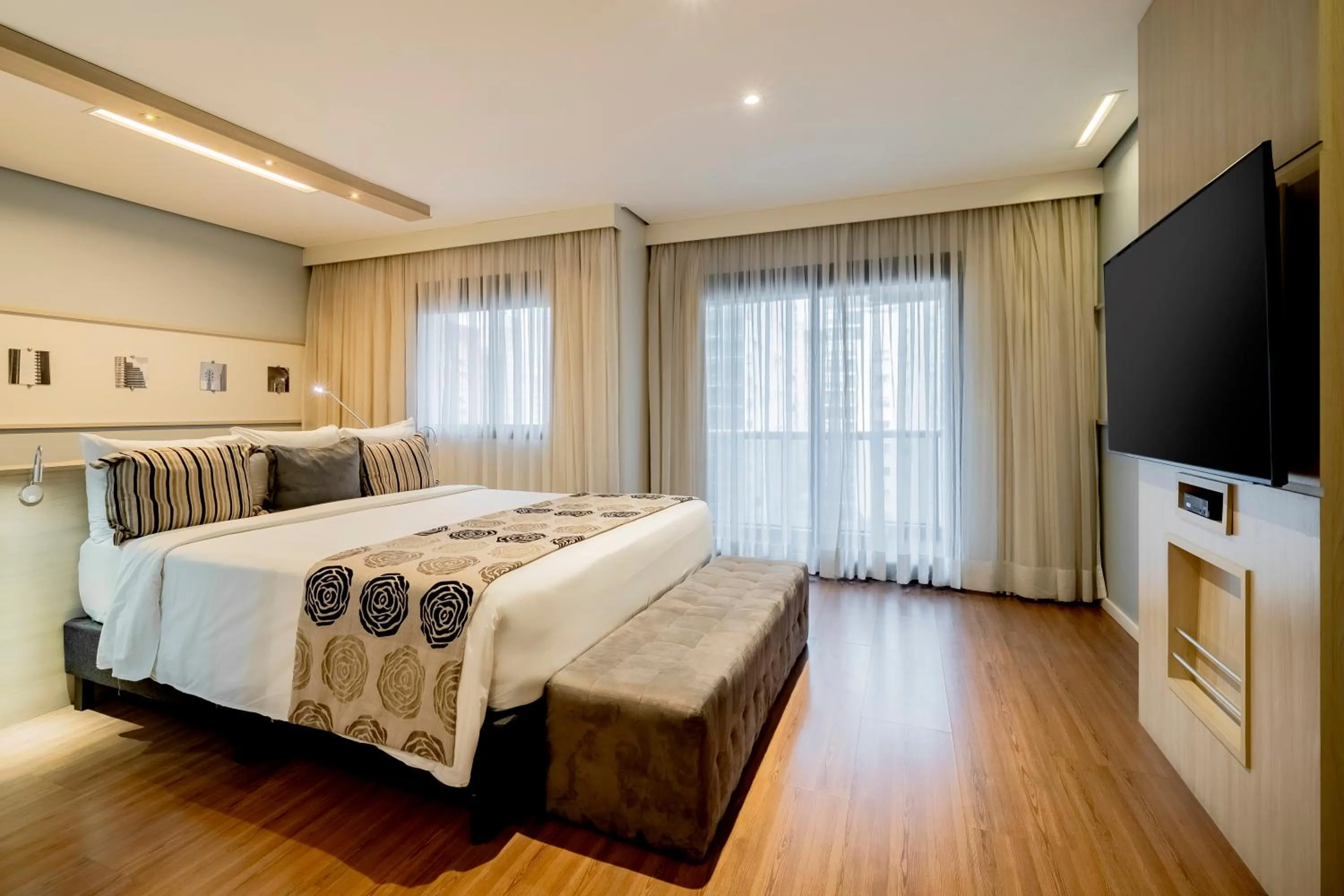 Bedroom, Bed in Mercure Sao Paulo Pamplona