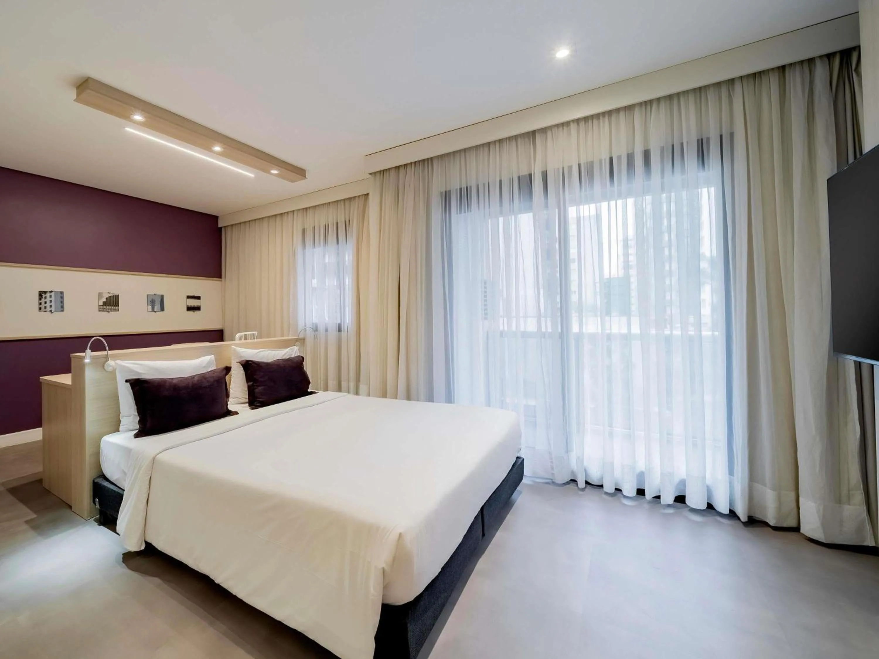 Bedroom, Bed in Mercure Sao Paulo Pamplona