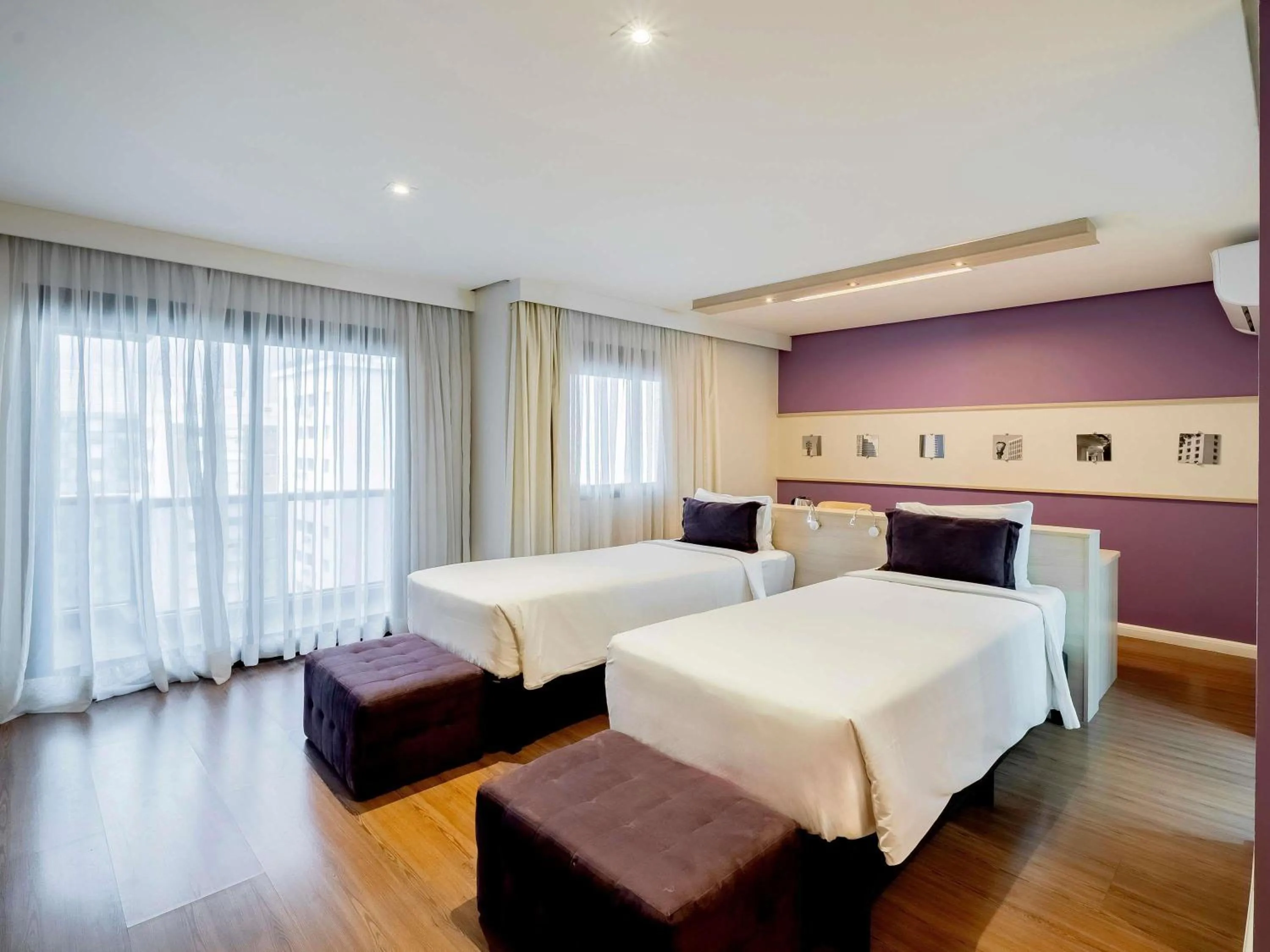 Bedroom, Bed in Mercure Sao Paulo Pamplona