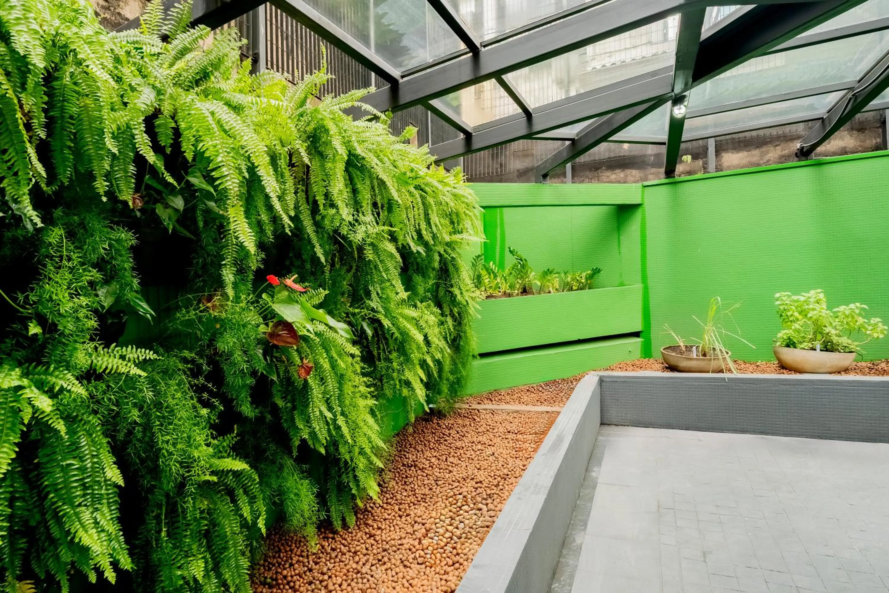 Garden in Mercure Sao Paulo Pamplona