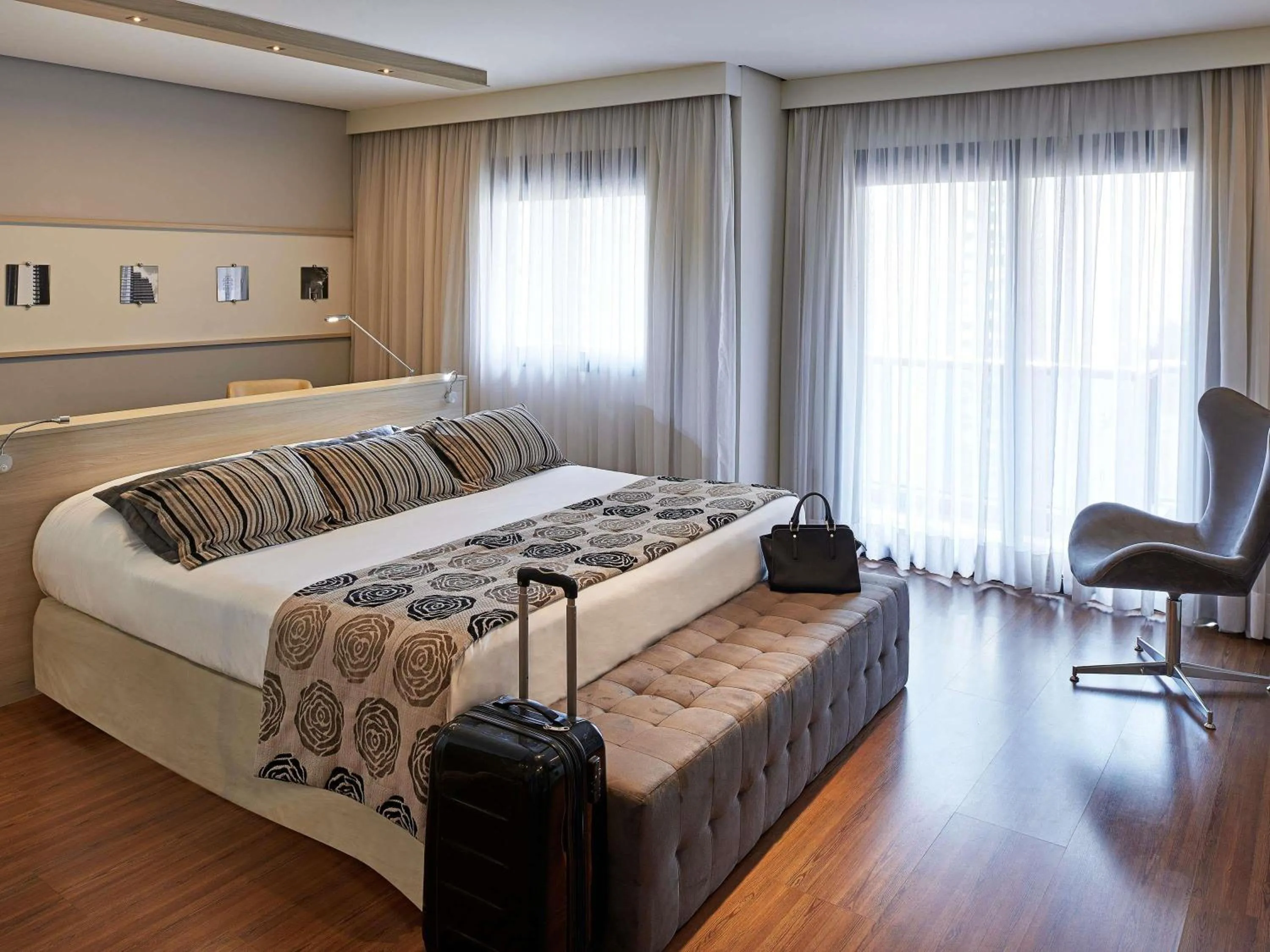 Bedroom, Bed in Mercure Sao Paulo Pamplona