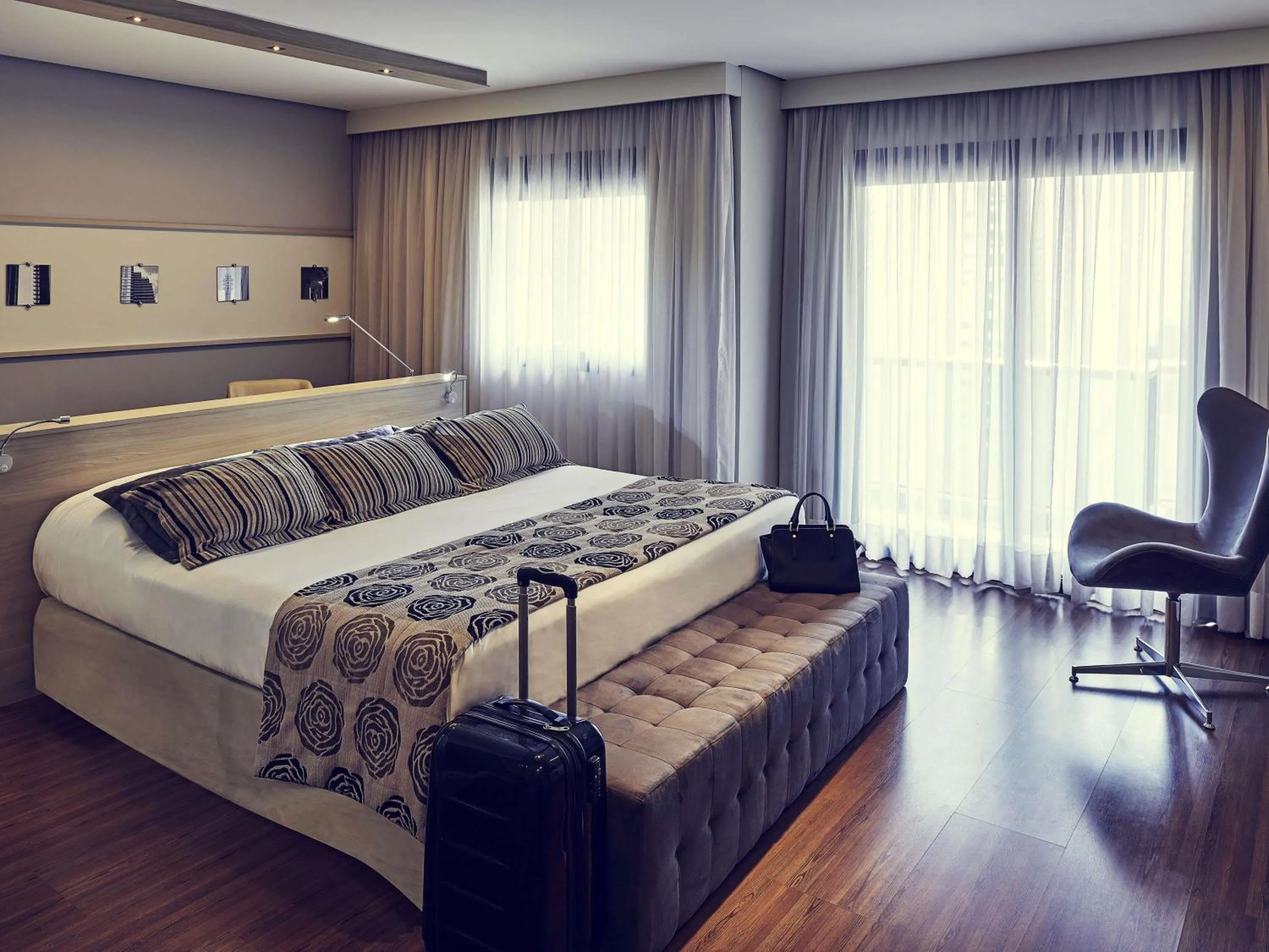 Bedroom, Bed in Mercure Sao Paulo Pamplona