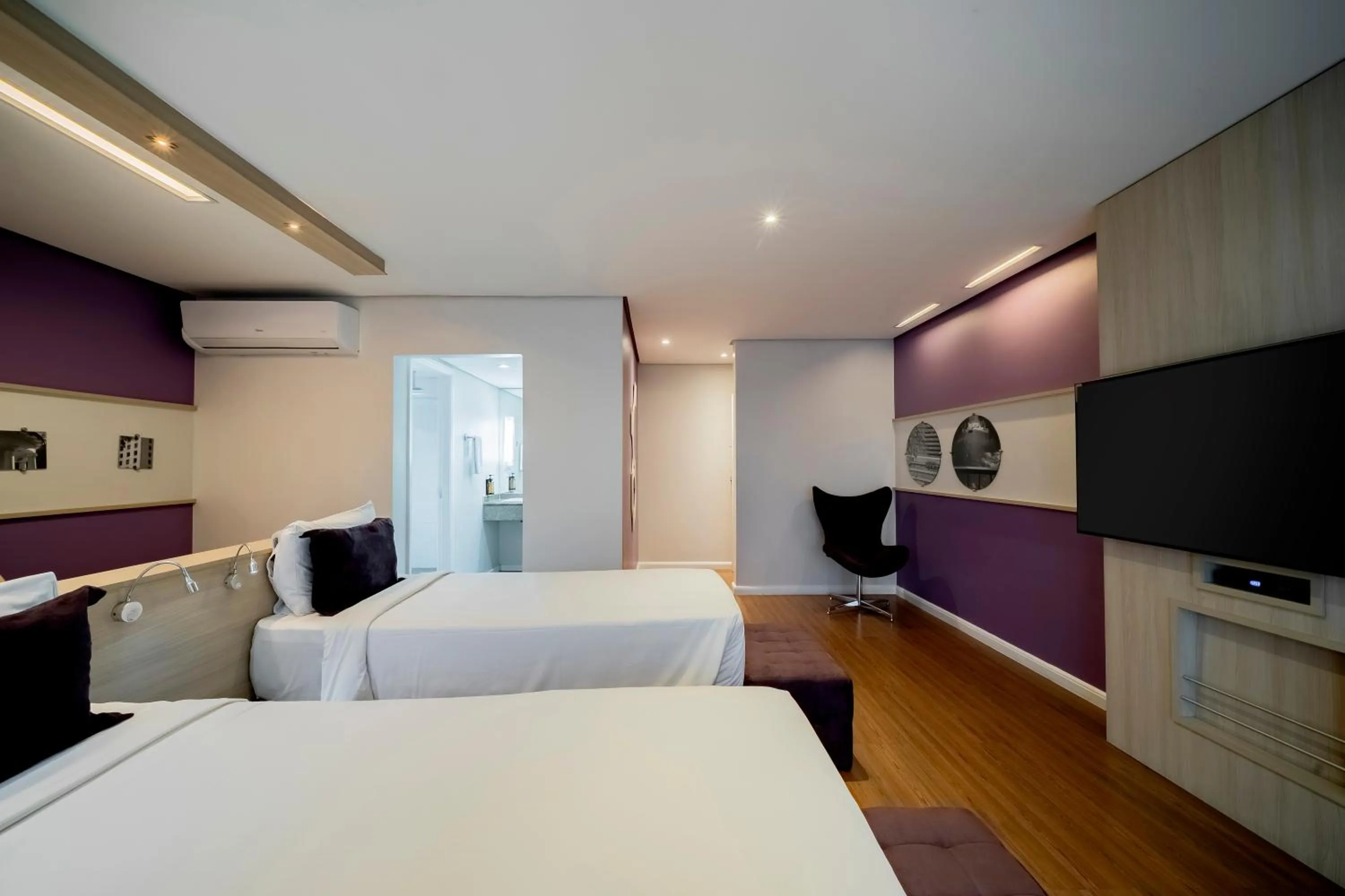 Bedroom, Bed in Mercure Sao Paulo Pamplona