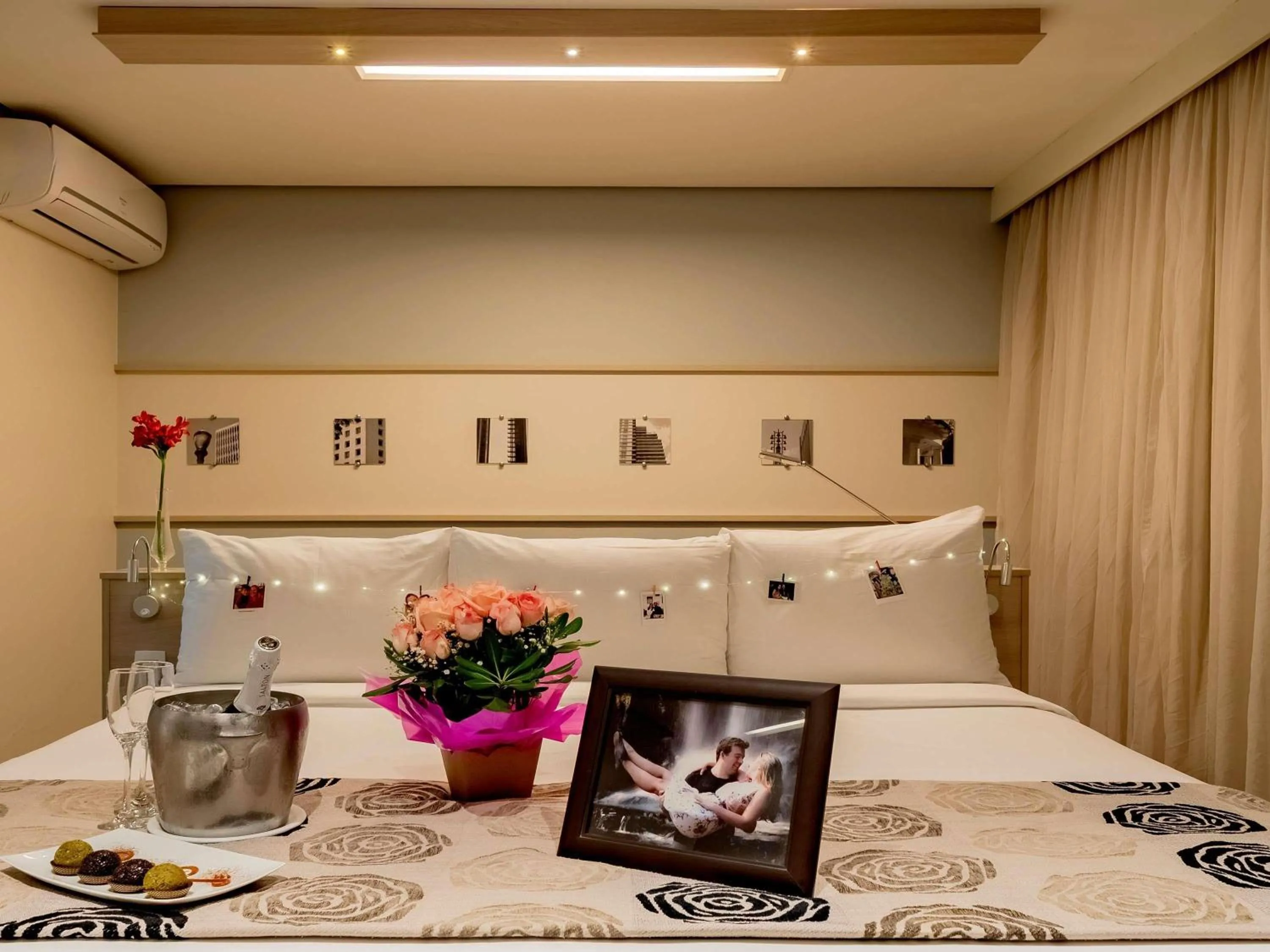 Bedroom, Bed in Mercure Sao Paulo Pamplona