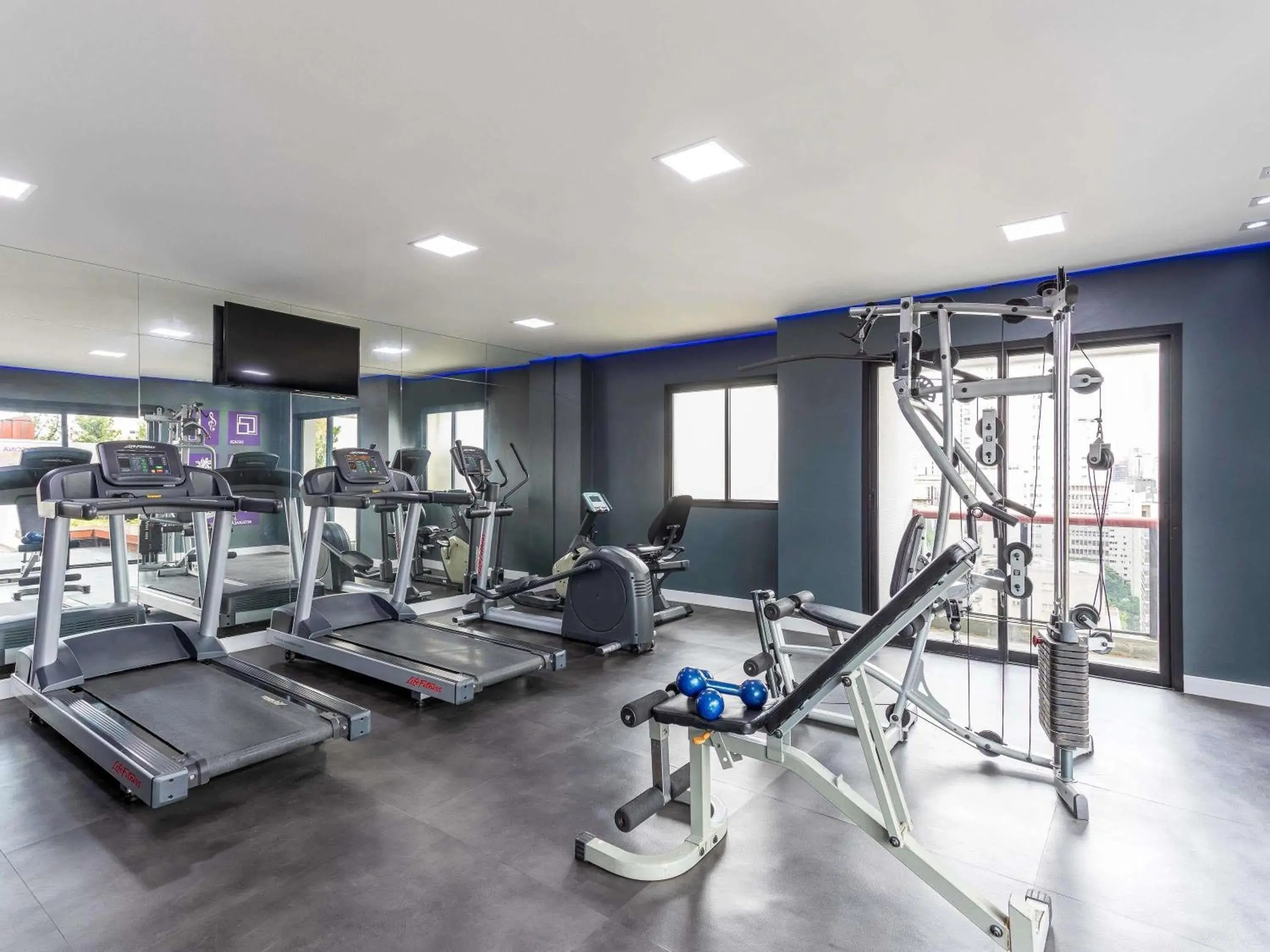 Fitness centre/facilities in Mercure Sao Paulo Pamplona Fitness centre/facilities in Mercure Sao Paulo Pamplona
