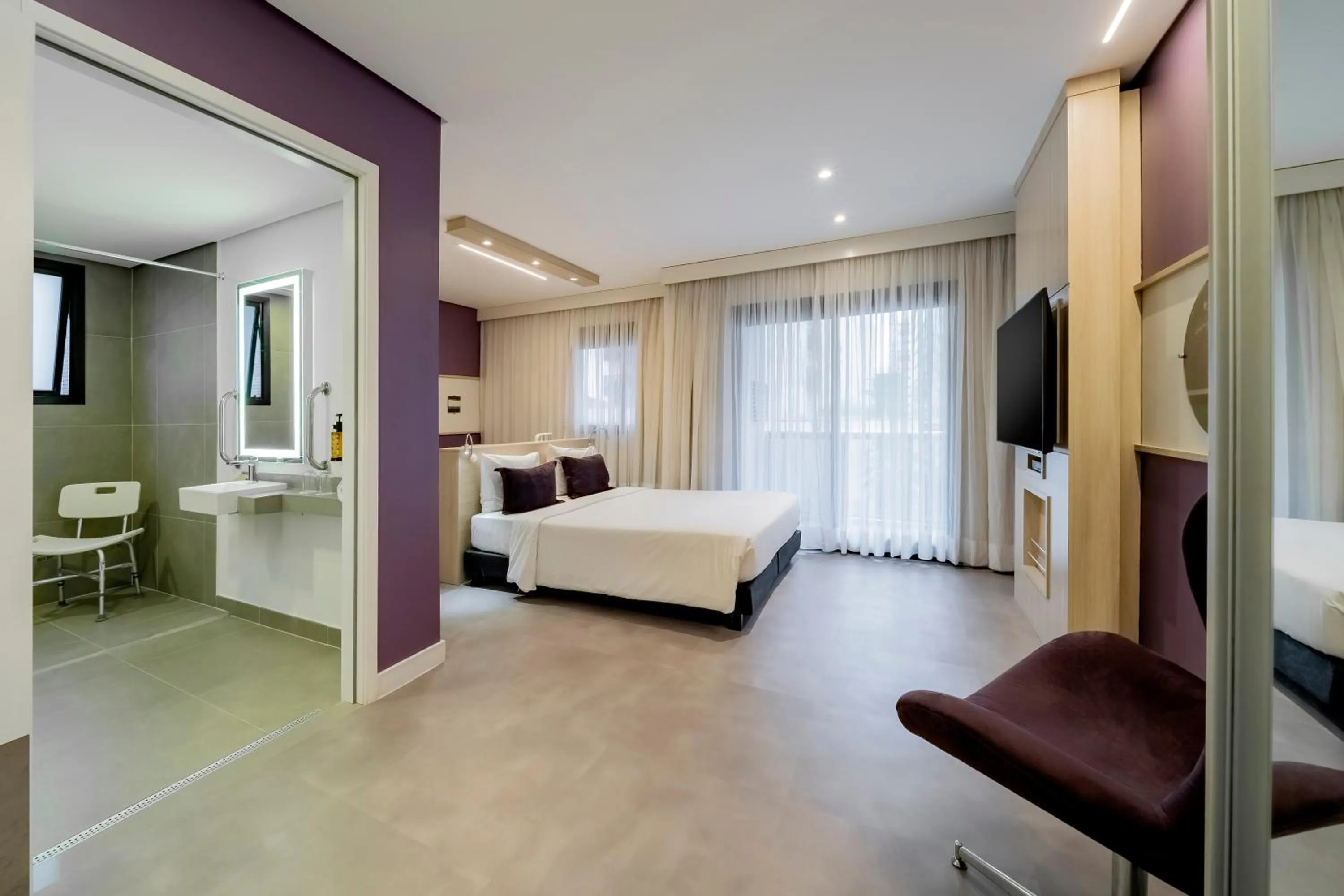 Bedroom, Bed in Mercure Sao Paulo Pamplona