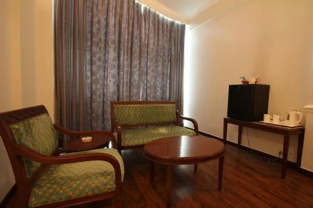 TV and multimedia, Seating Area in Hotel Crystal Palace Meerut