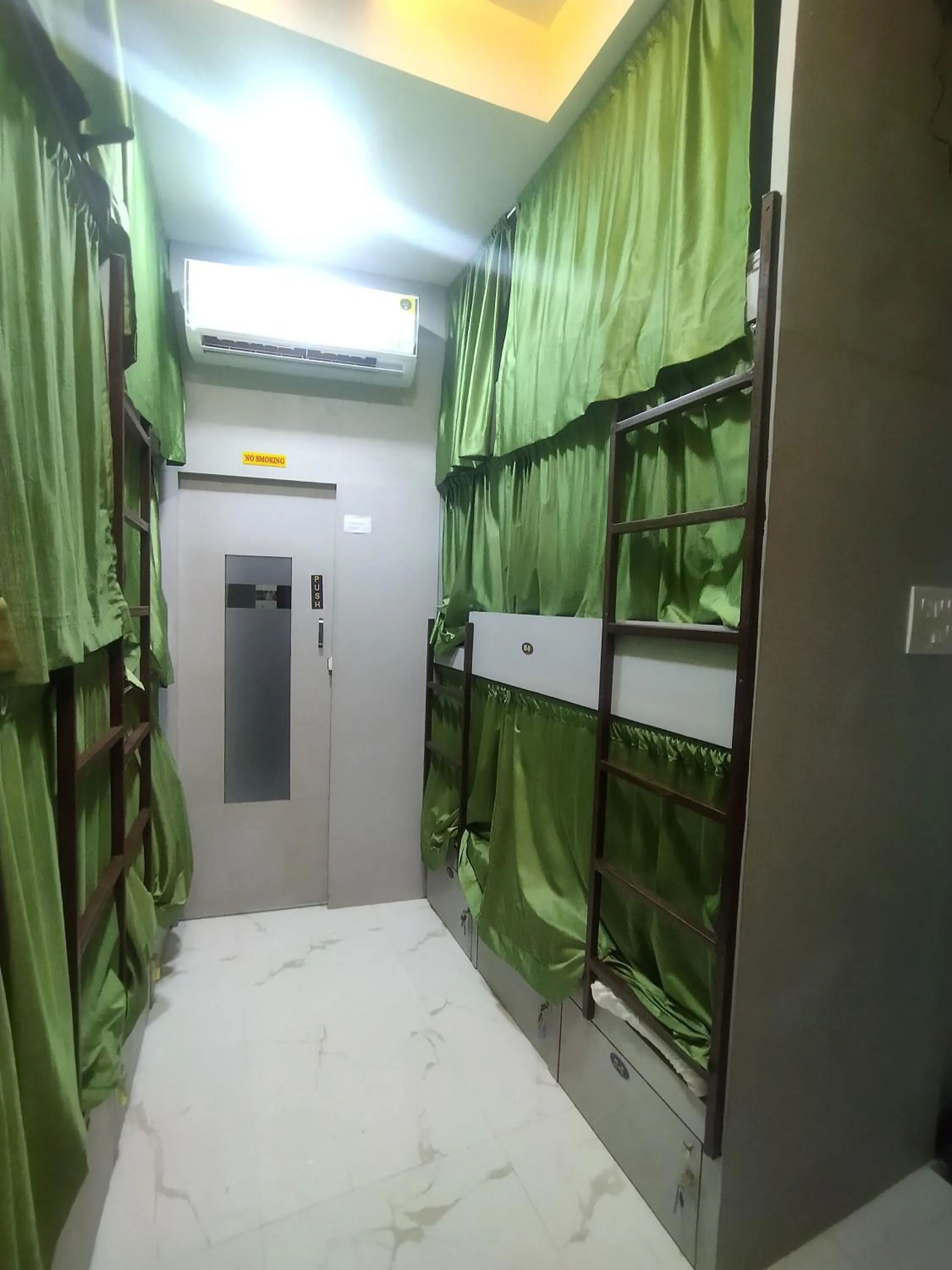 Photo of the whole room, Bed in Noor Dormitory Sakinaka