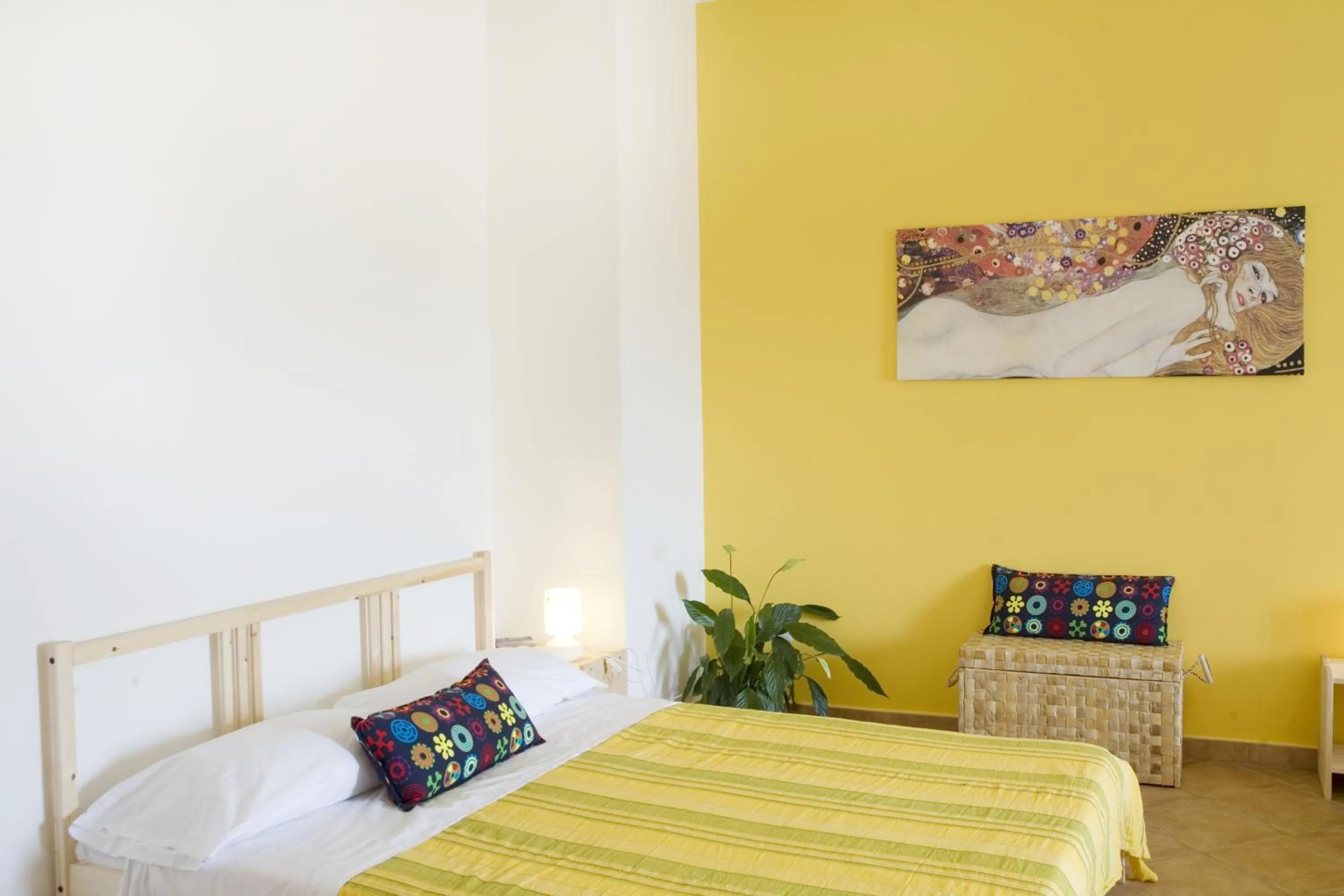 Bed in B&B La Gatta Bianca