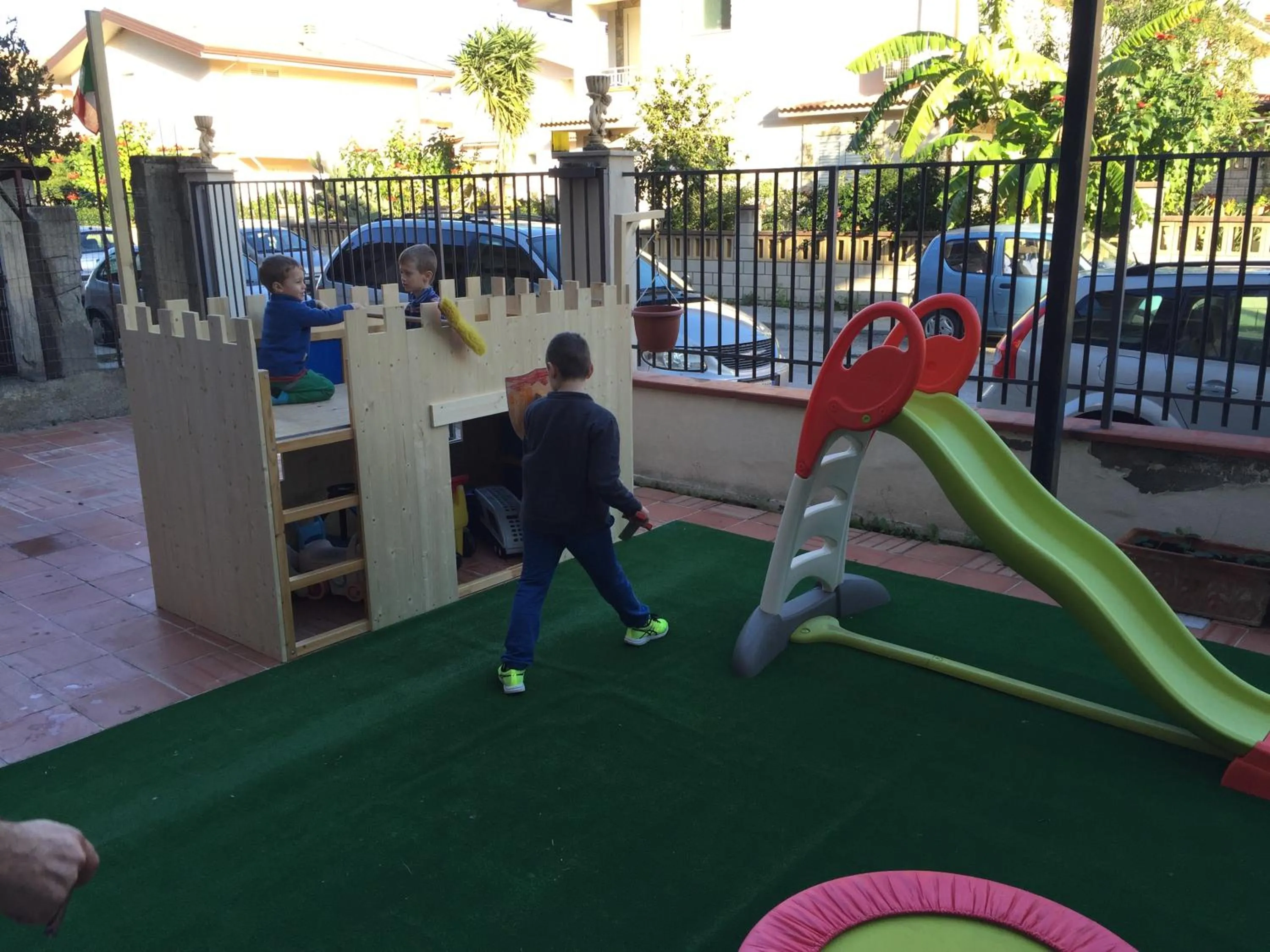Children play ground in B&B La Gatta Bianca