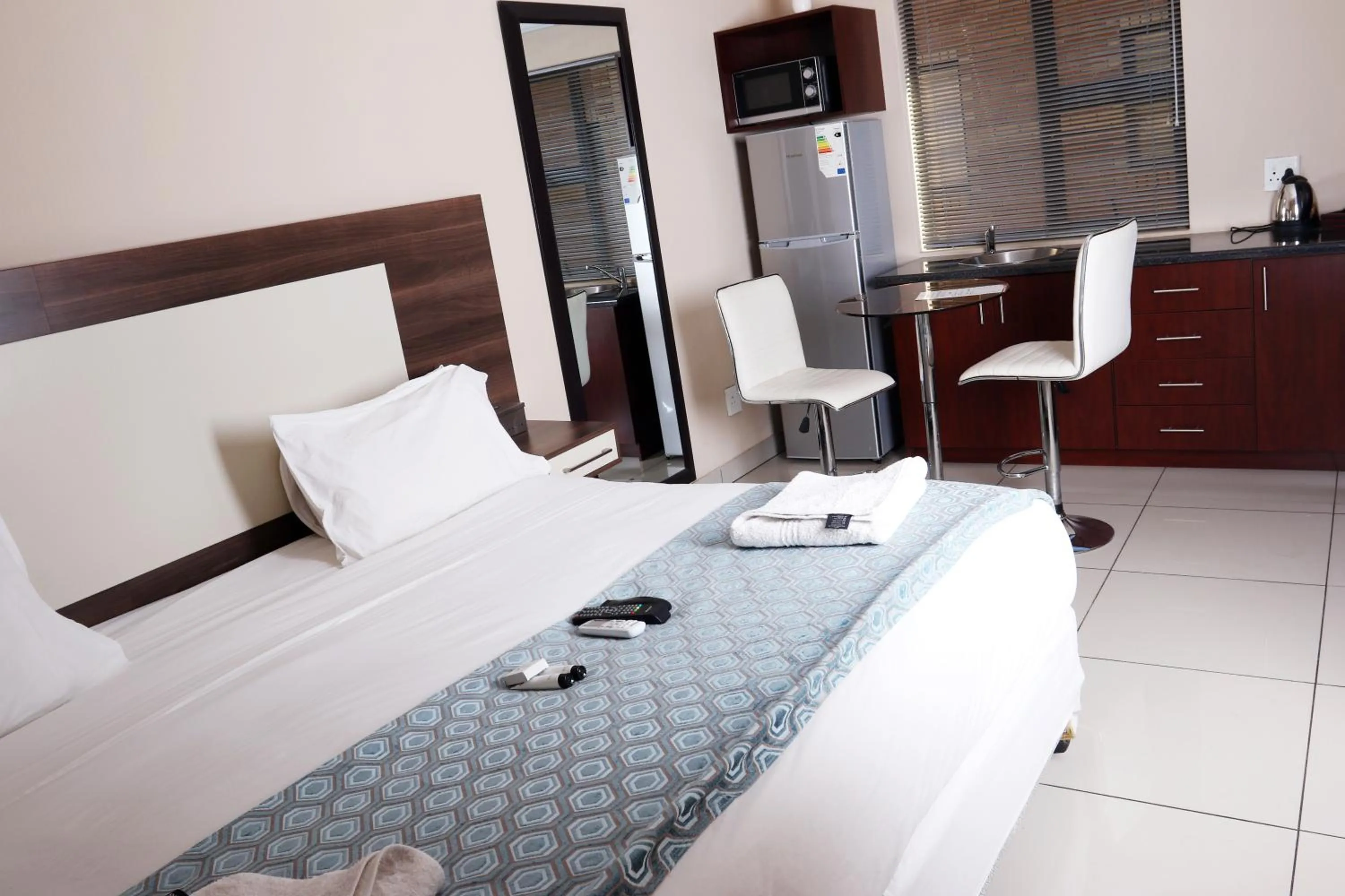 Bed in Eagle Nest Luxury Accommodation