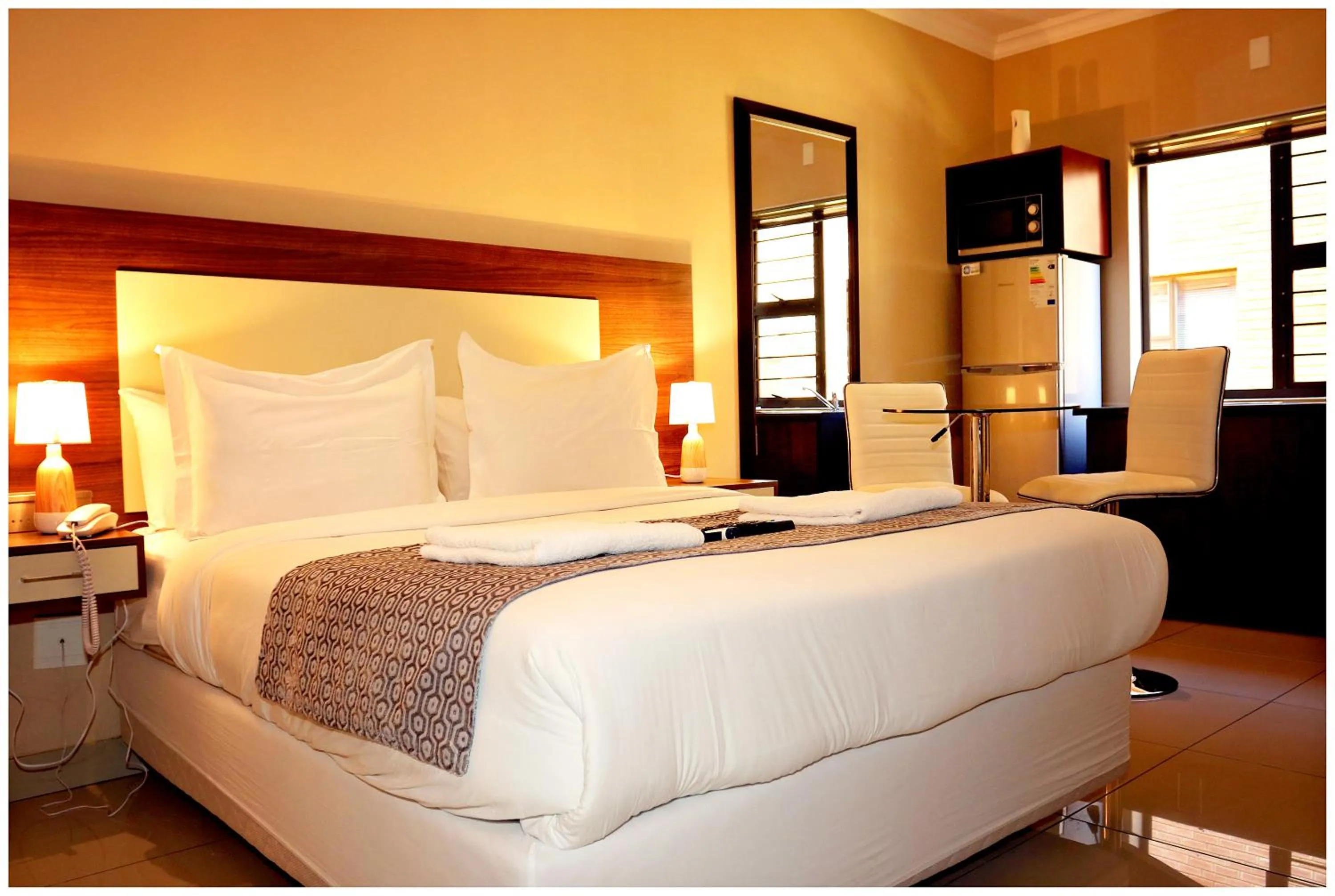 Bed in Eagle Nest Luxury Accommodation