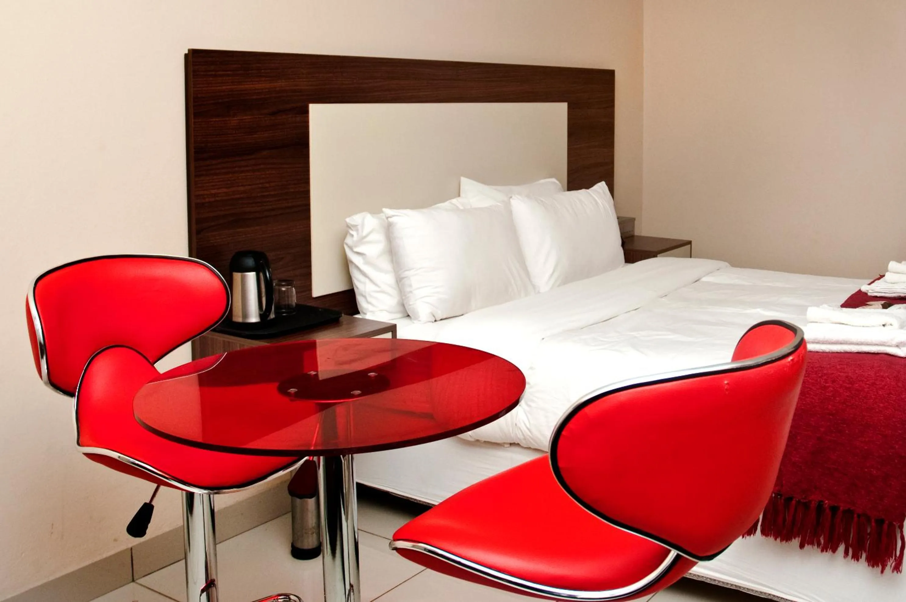 Bed in Eagle Nest Luxury Accommodation