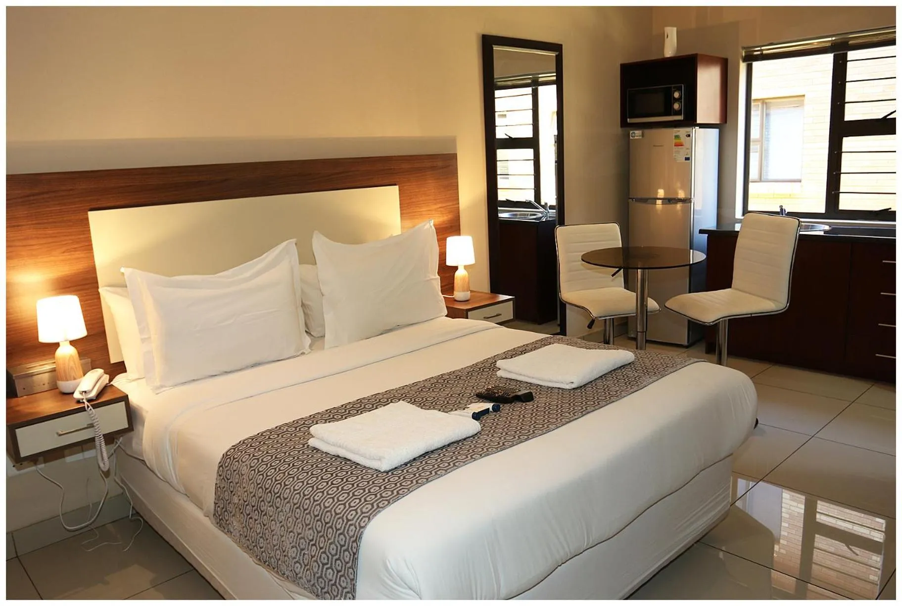 Bed in Eagle Nest Luxury Accommodation