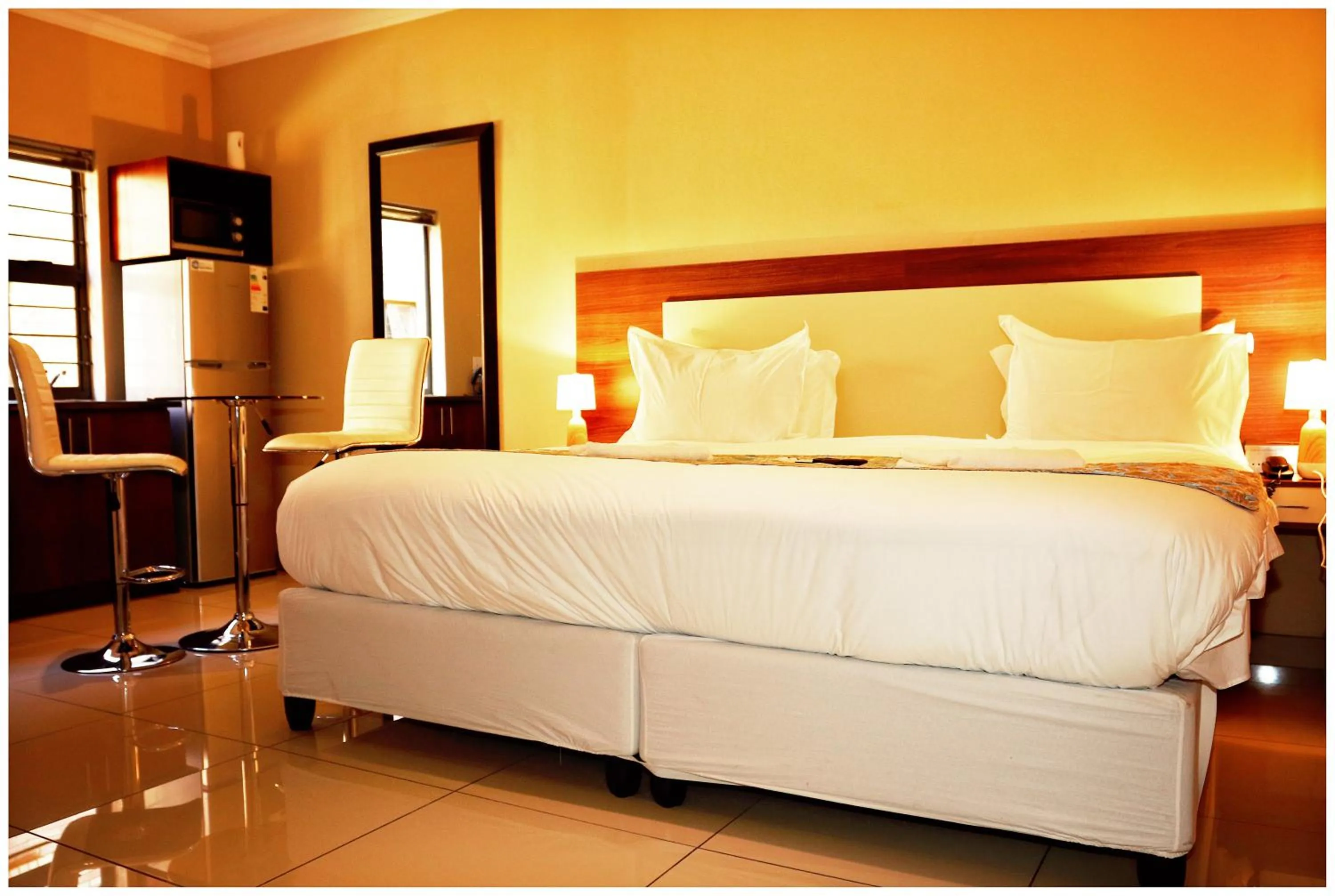 Bed in Eagle Nest Luxury Accommodation