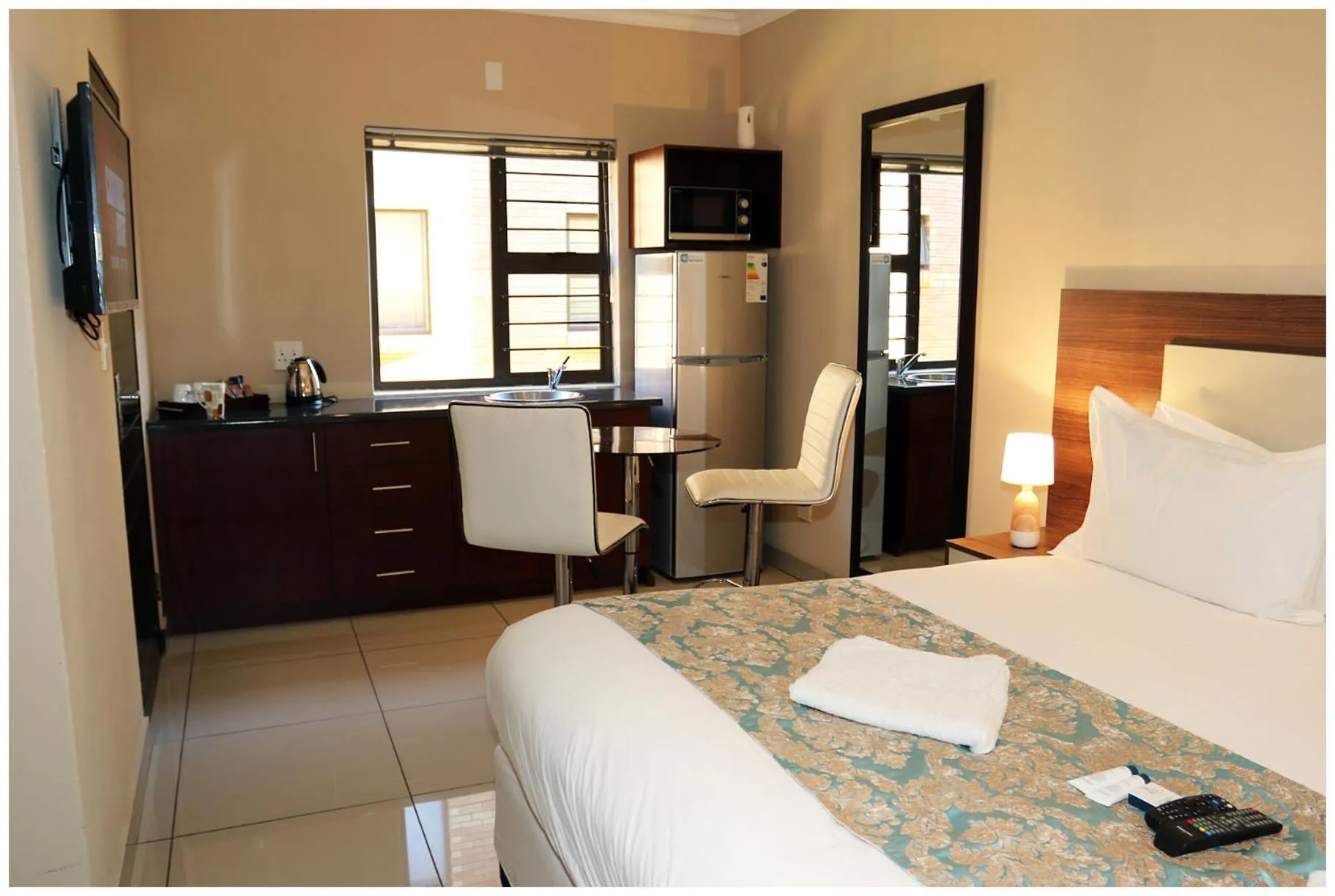 Bed in Eagle Nest Luxury Accommodation