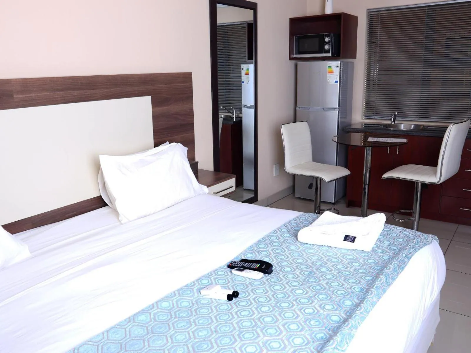 Bed in Eagle Nest Luxury Accommodation