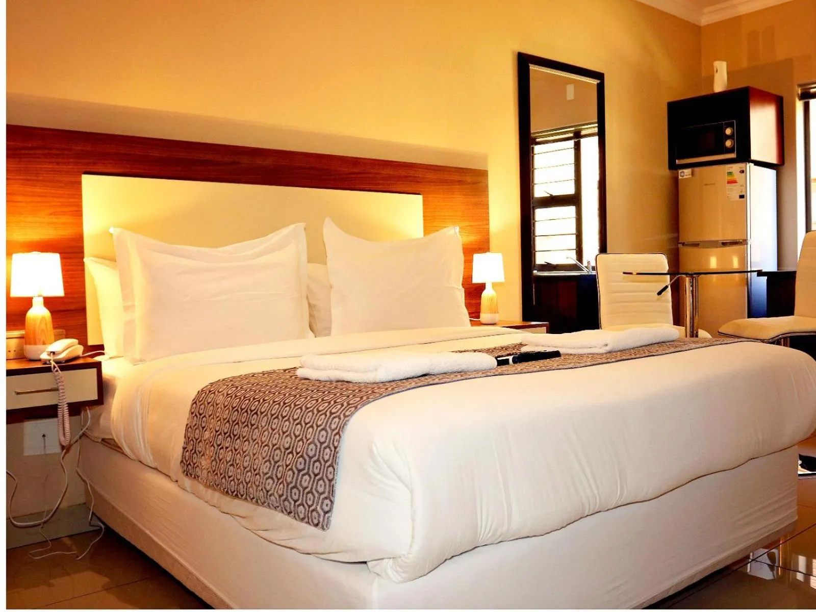 Bed in Eagle Nest Luxury Accommodation