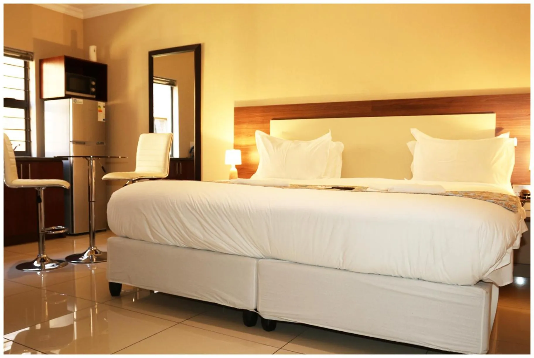 Bed in Eagle Nest Luxury Accommodation