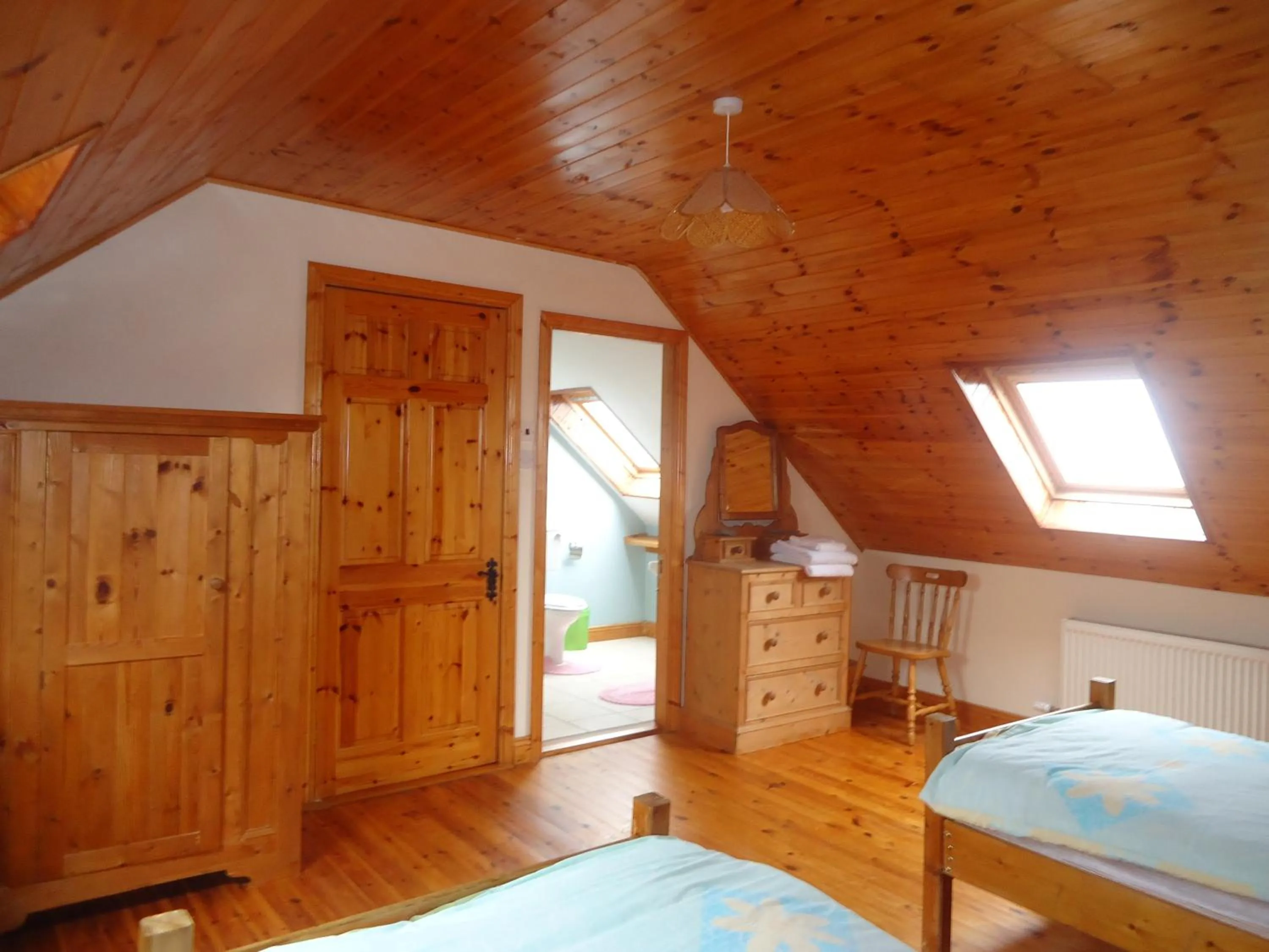 Bed in Portmagee Seaside Cottages