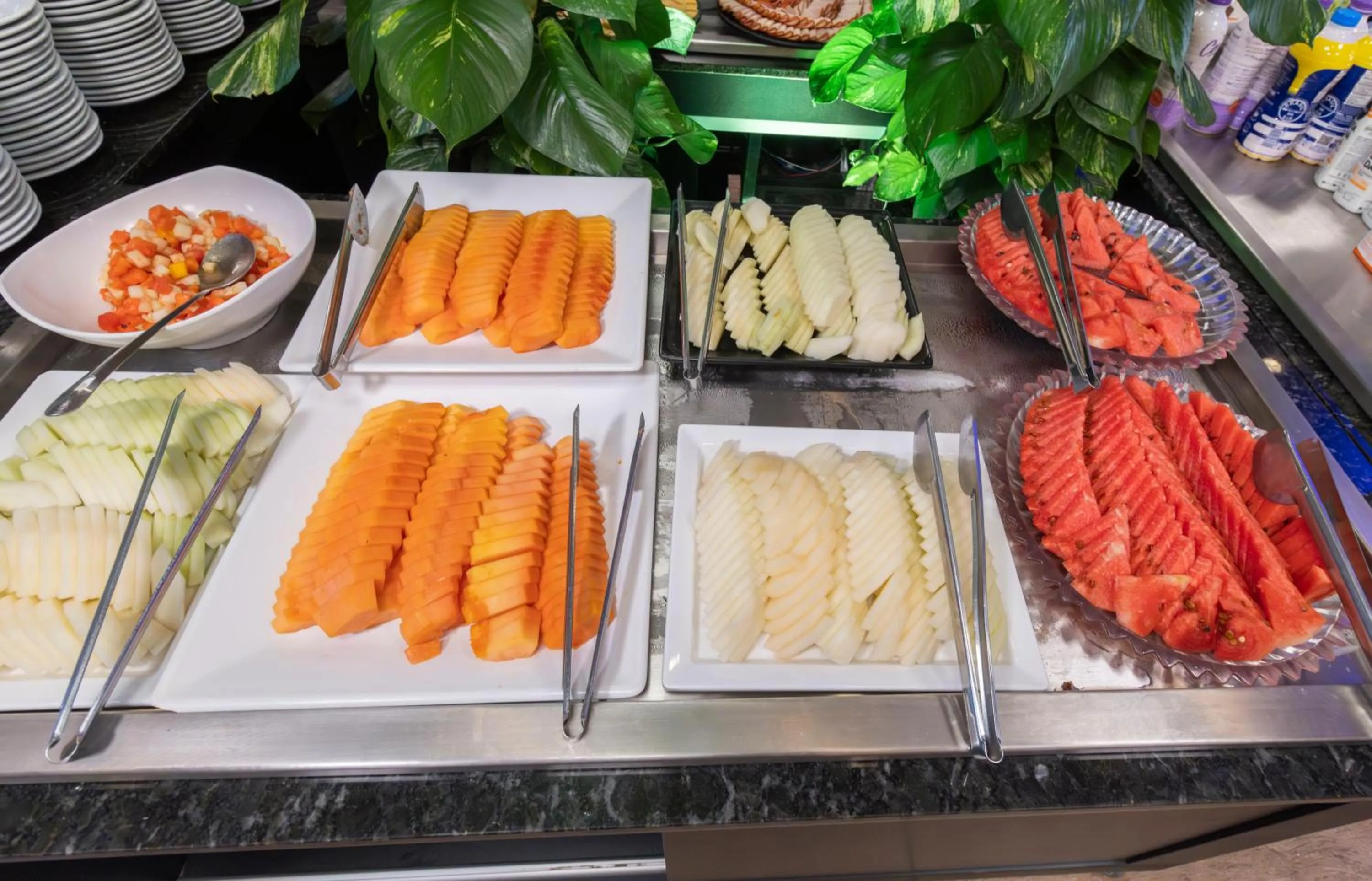 Buffet breakfast in Hotel Nacional Inn Jaragua Sao Paulo