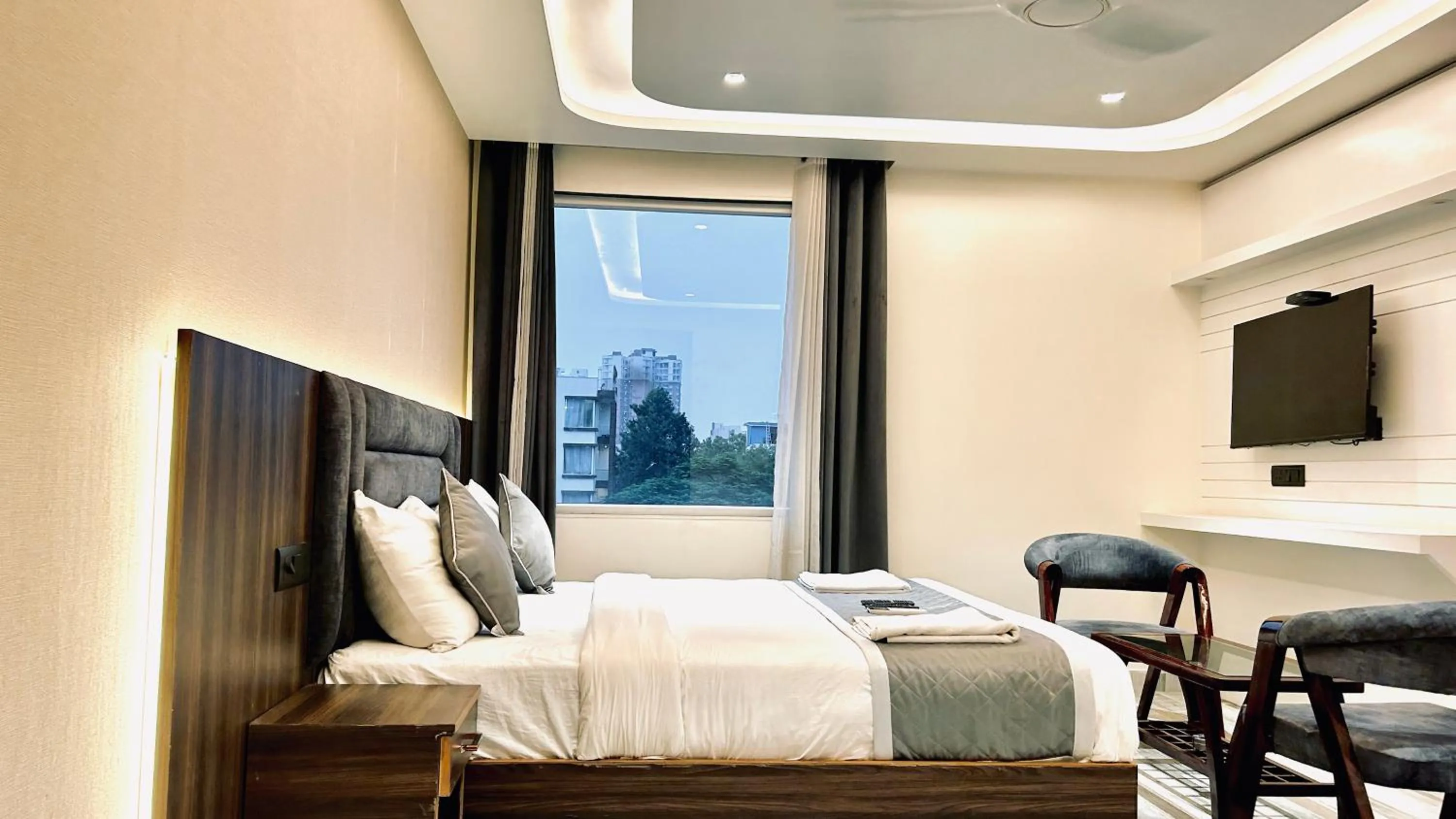 Bed in Raksha Suites & Banquet Greater Noida