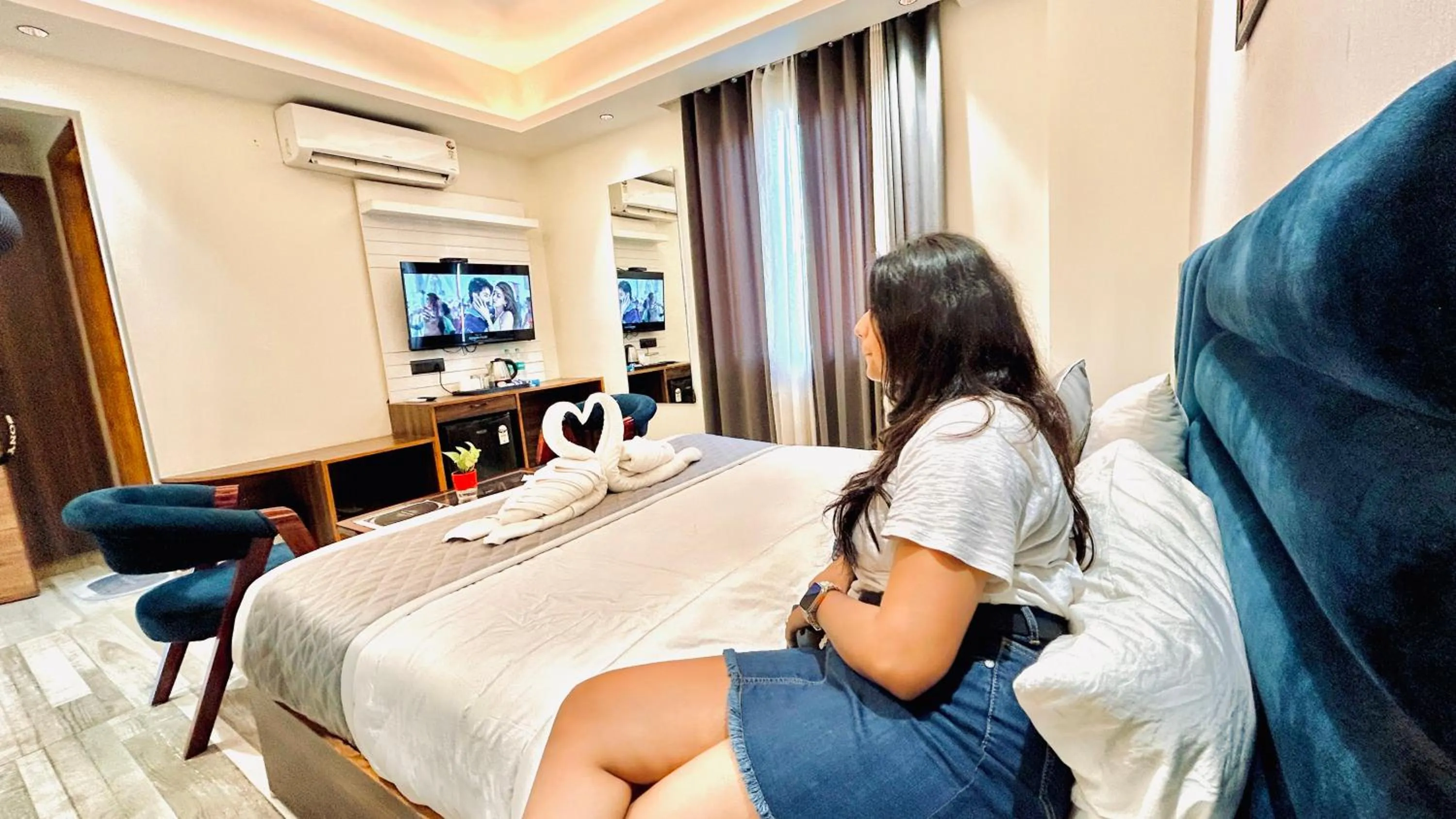 Bed in Raksha Suites & Banquet Greater Noida