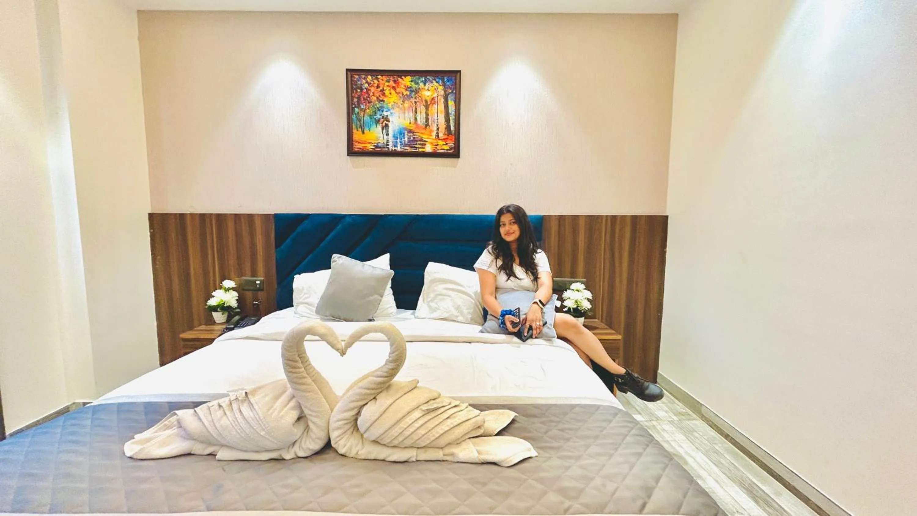 Bed in Raksha Suites & Banquet Greater Noida