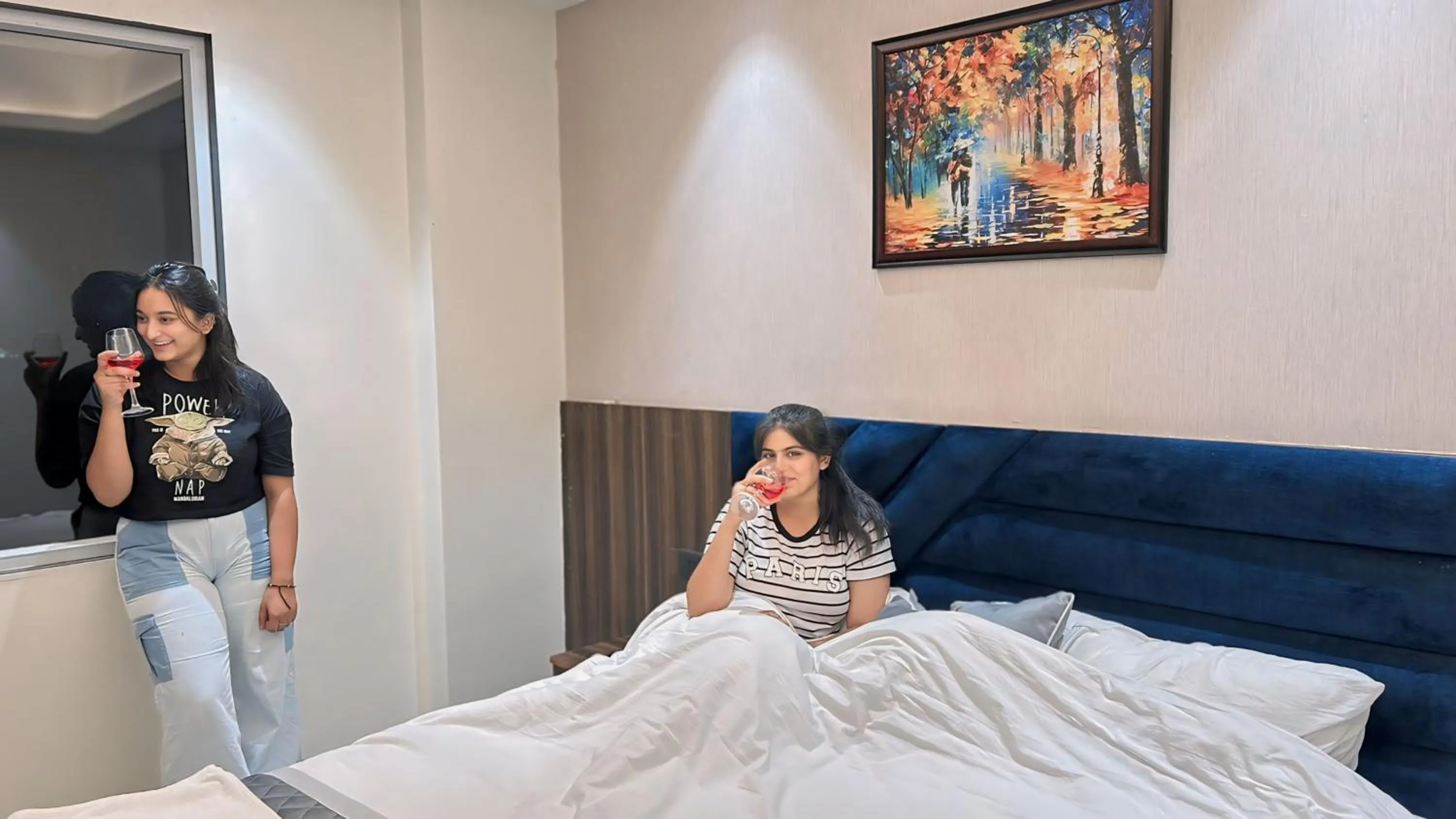 Bed in Raksha Suites & Banquet Greater Noida