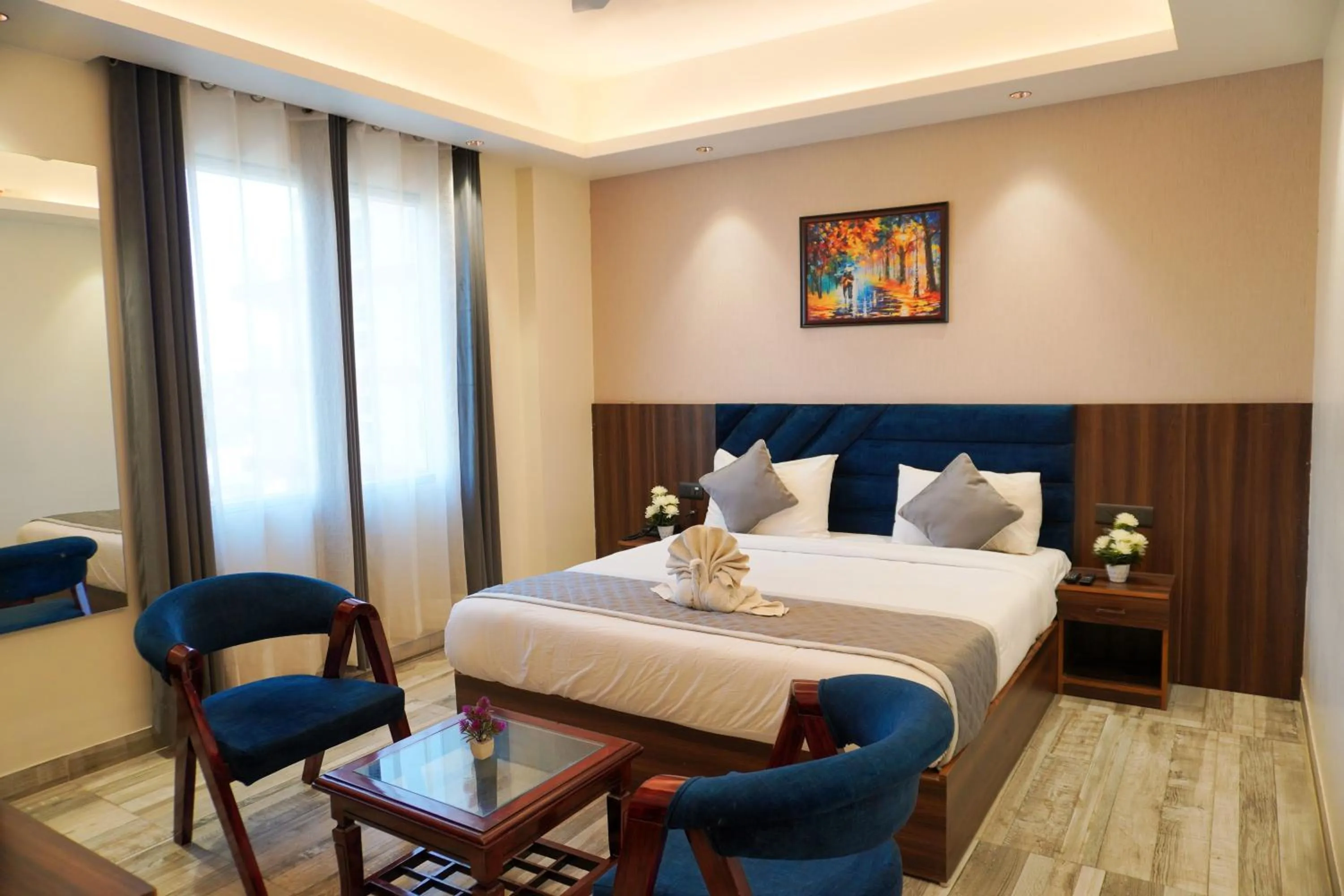 Bed in Raksha Suites & Banquet Greater Noida
