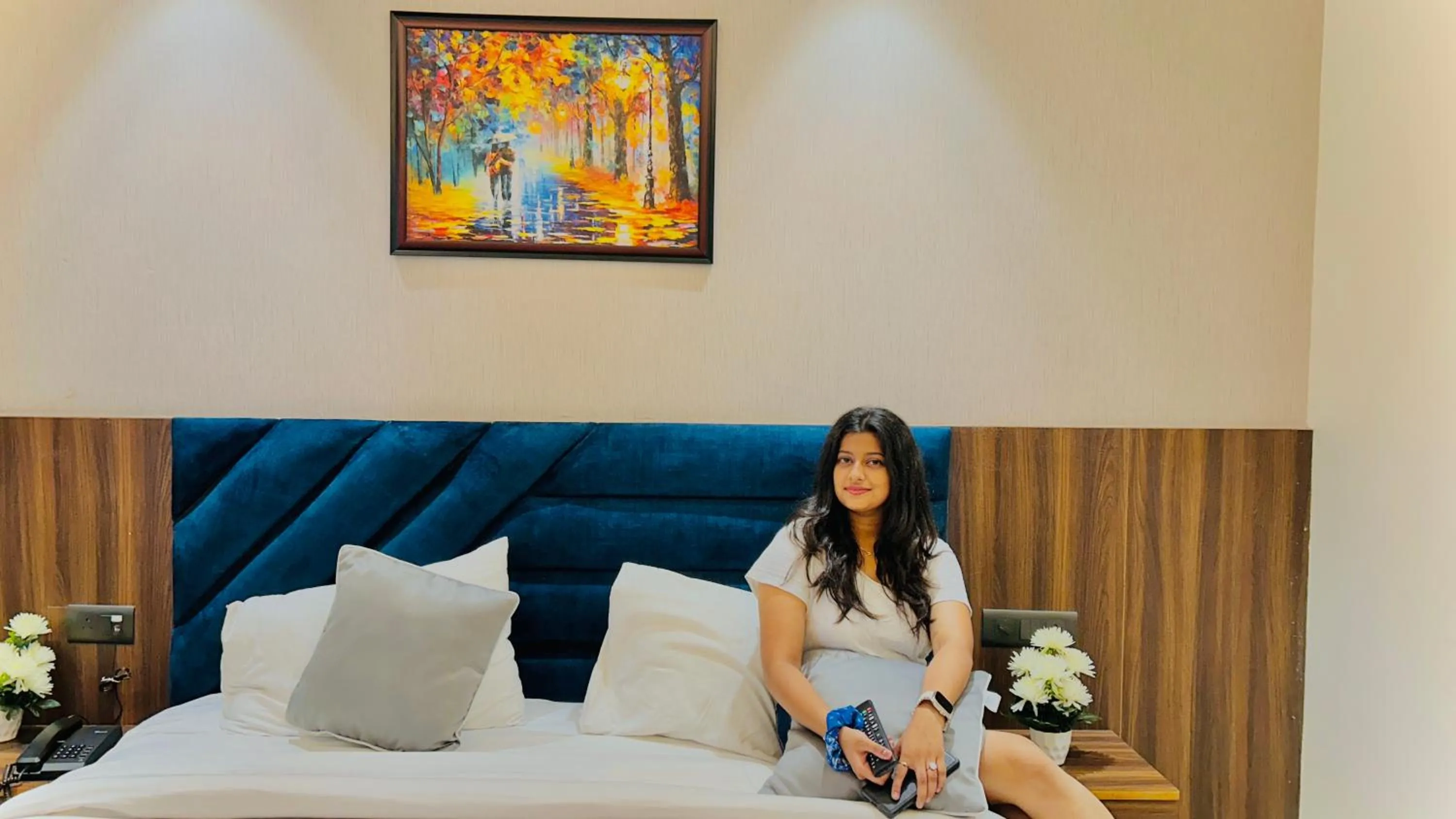 Bed in Raksha Suites & Banquet Greater Noida