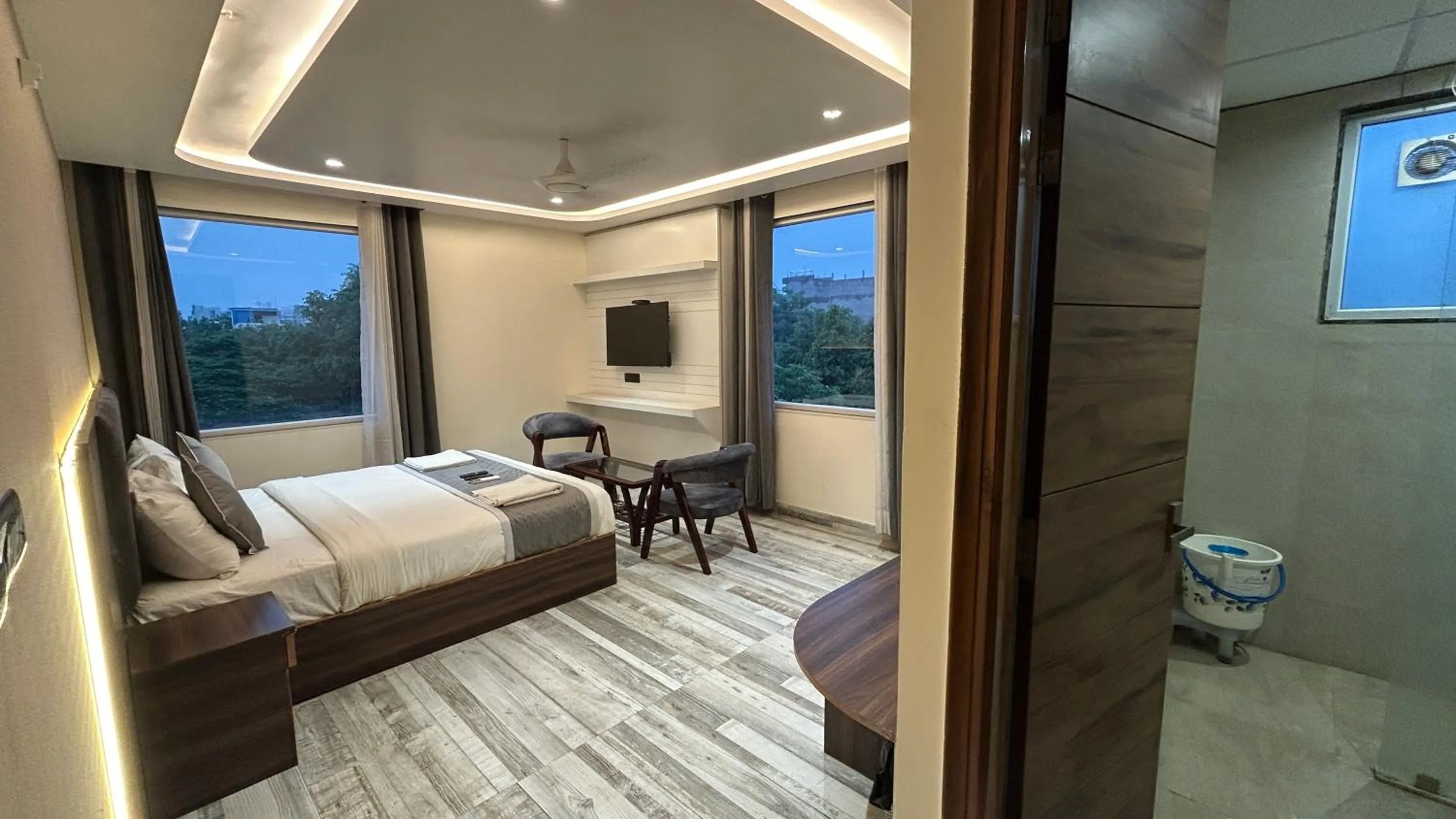 Bed in Raksha Suites & Banquet Greater Noida