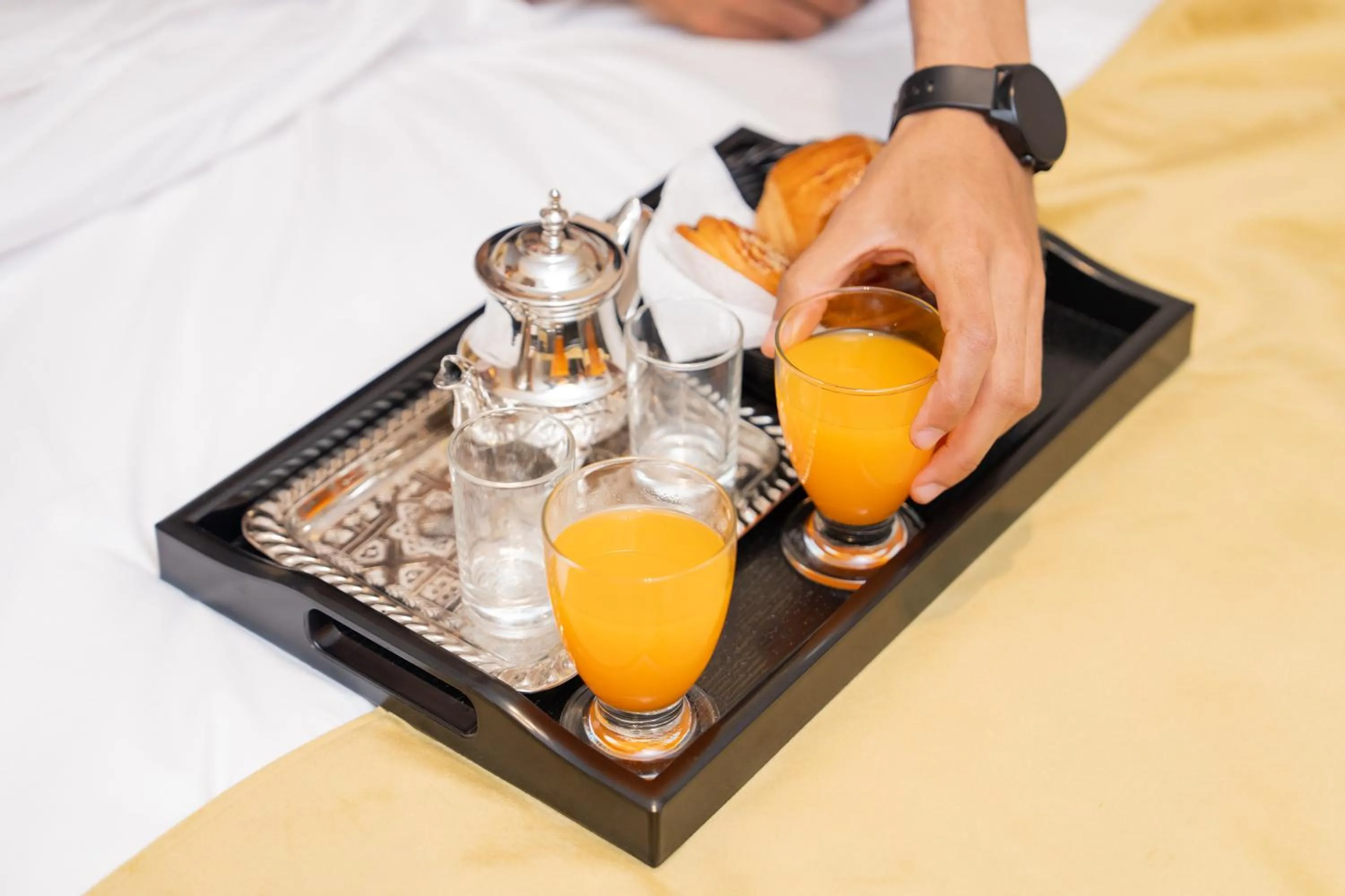 Food and drinks in Appart Hôtel Rambla