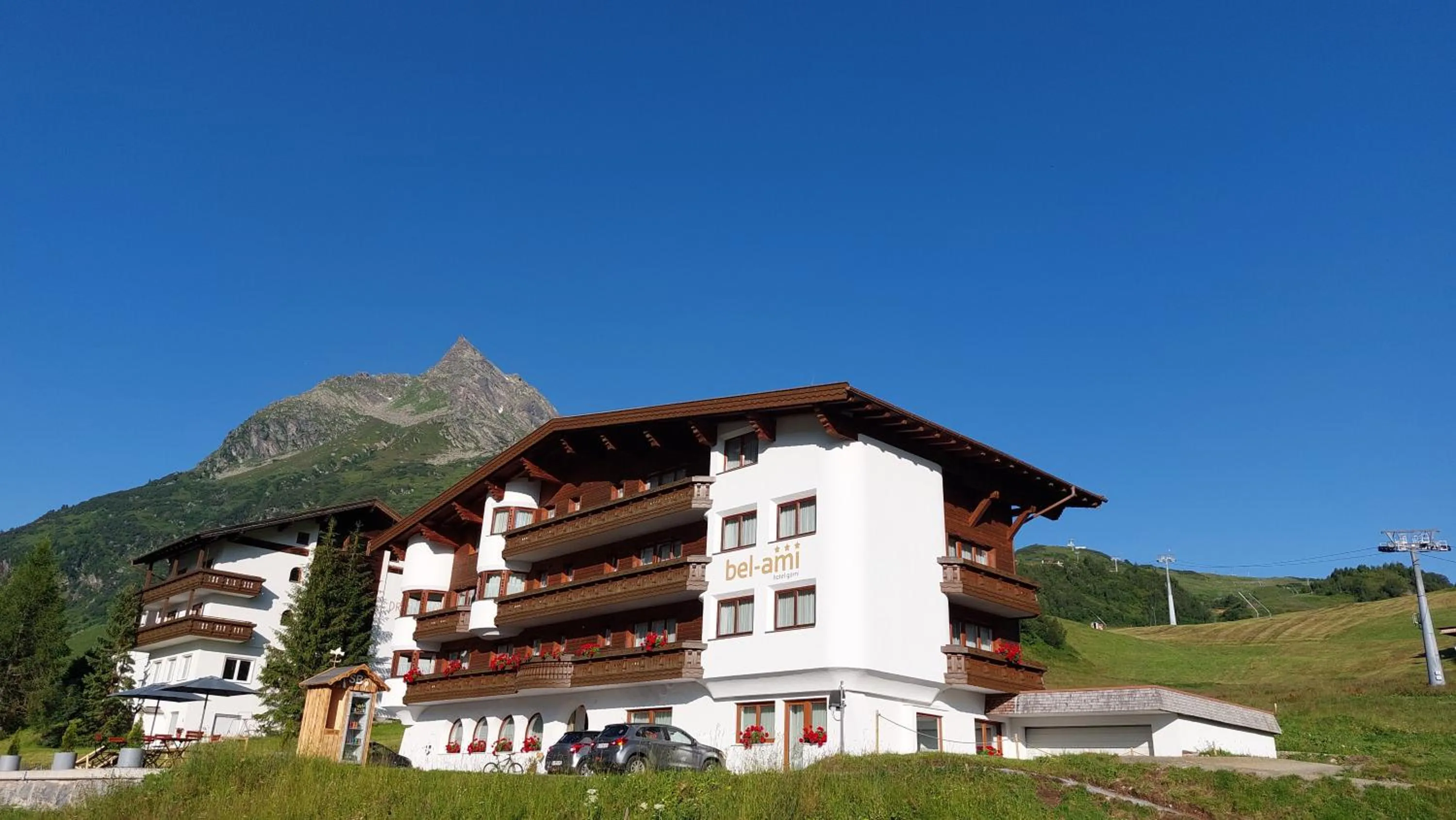 Property building in Hotel Garni Bel-Ami