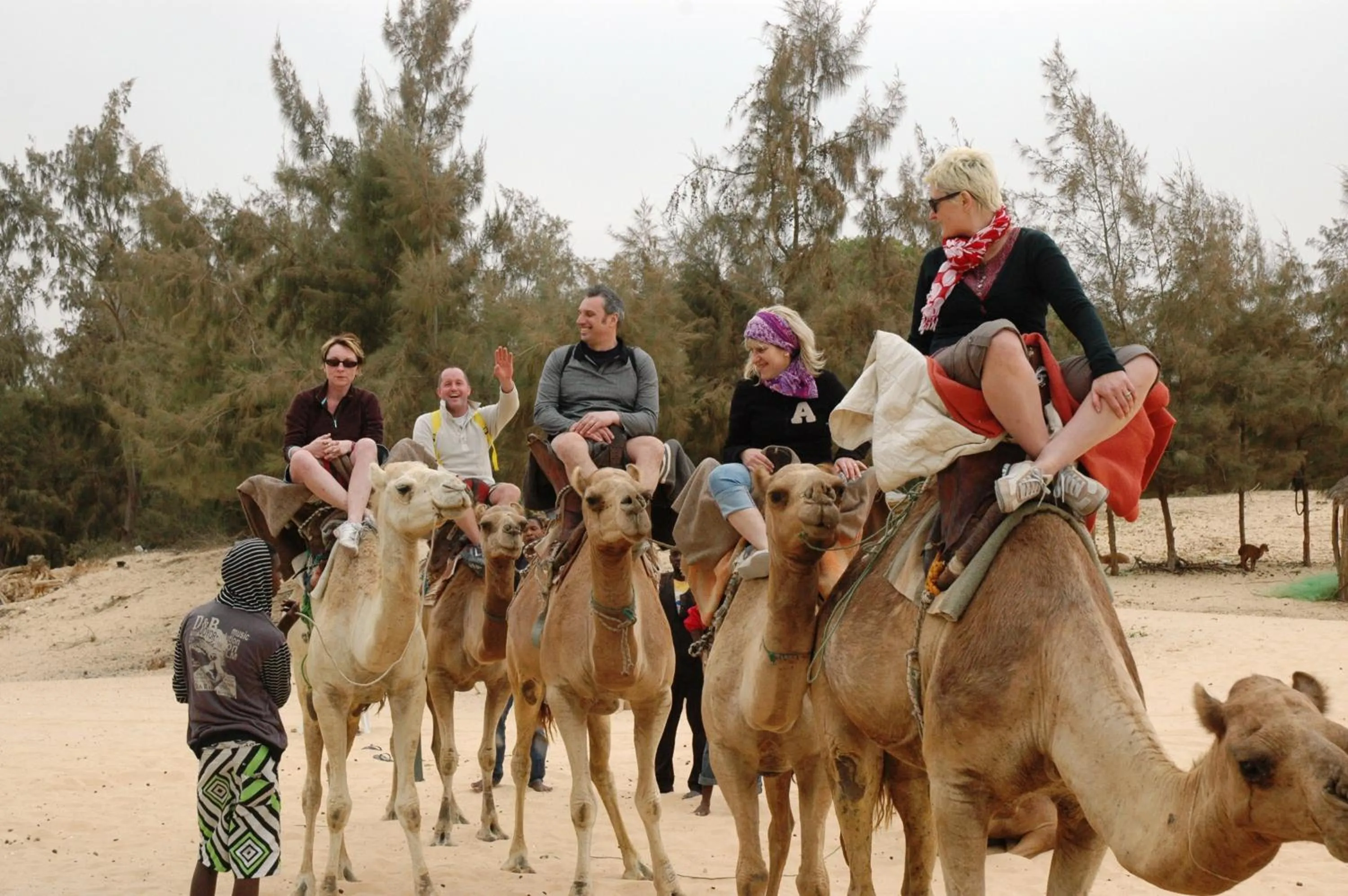 People in Le Chamama