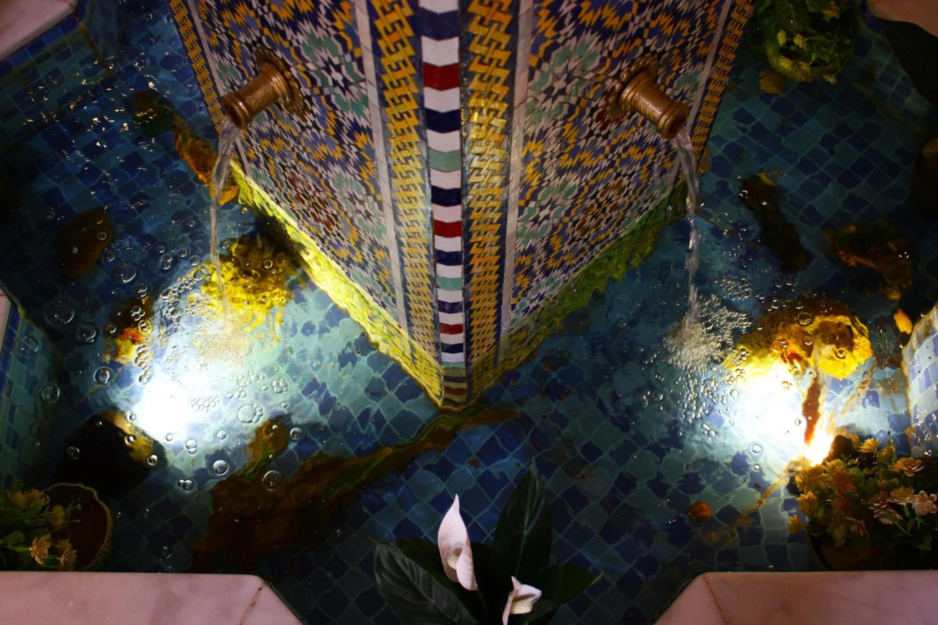 Decorative detail in Riad Noumidya