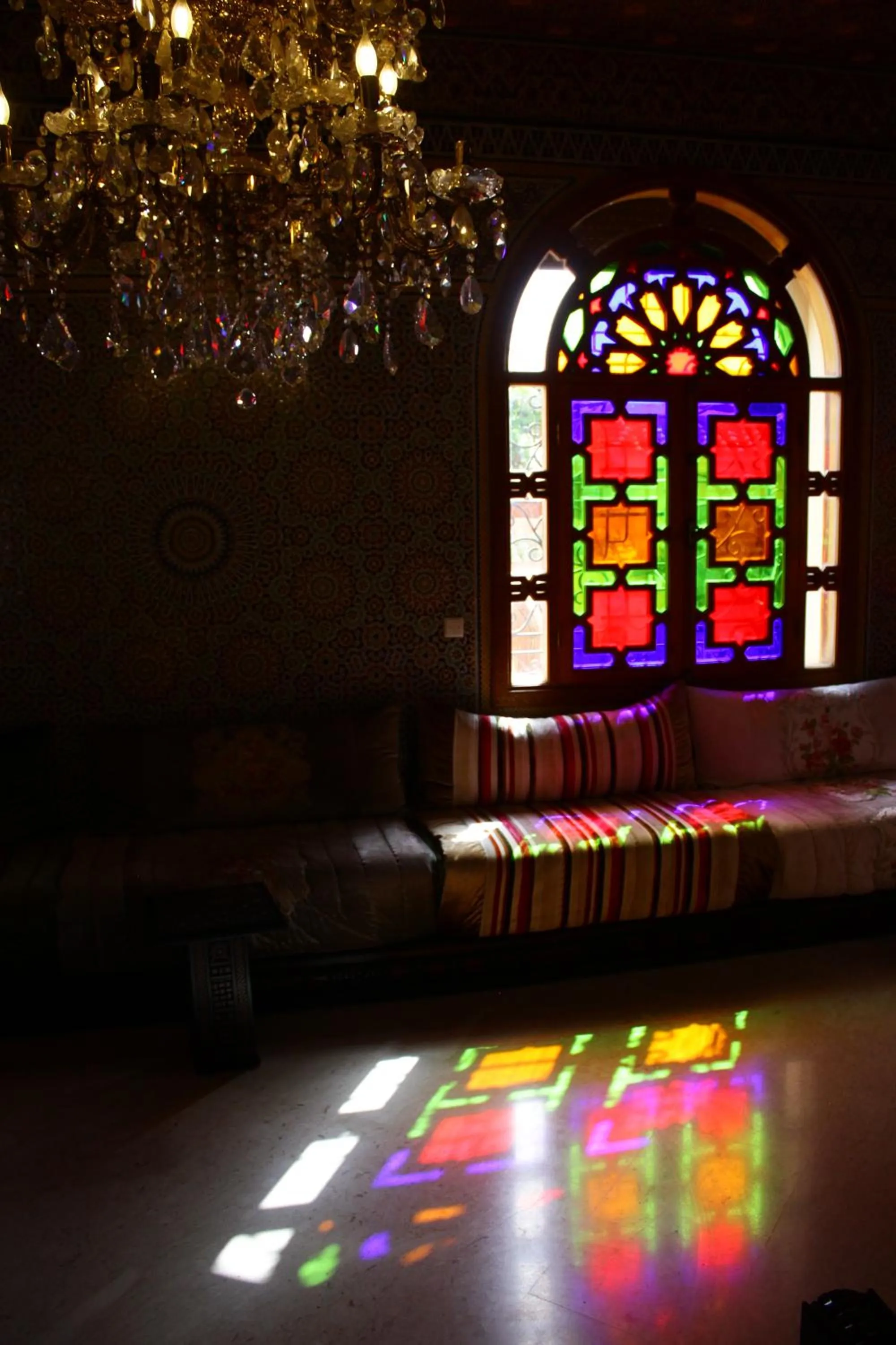 Living room in Riad Noumidya