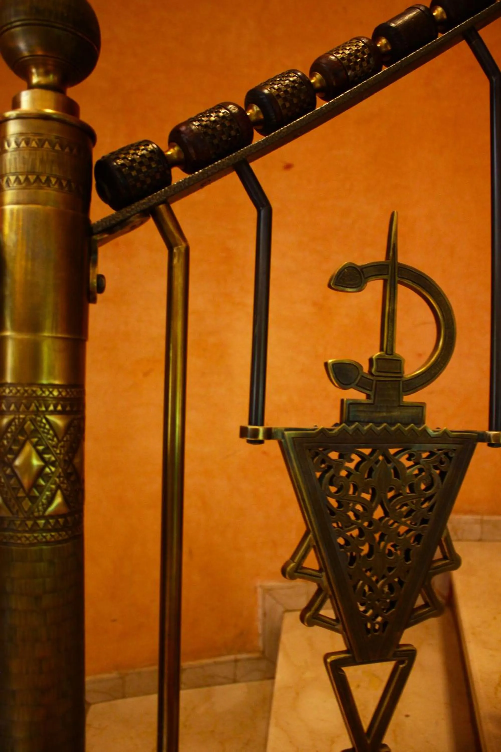 Decorative detail in Riad Noumidya