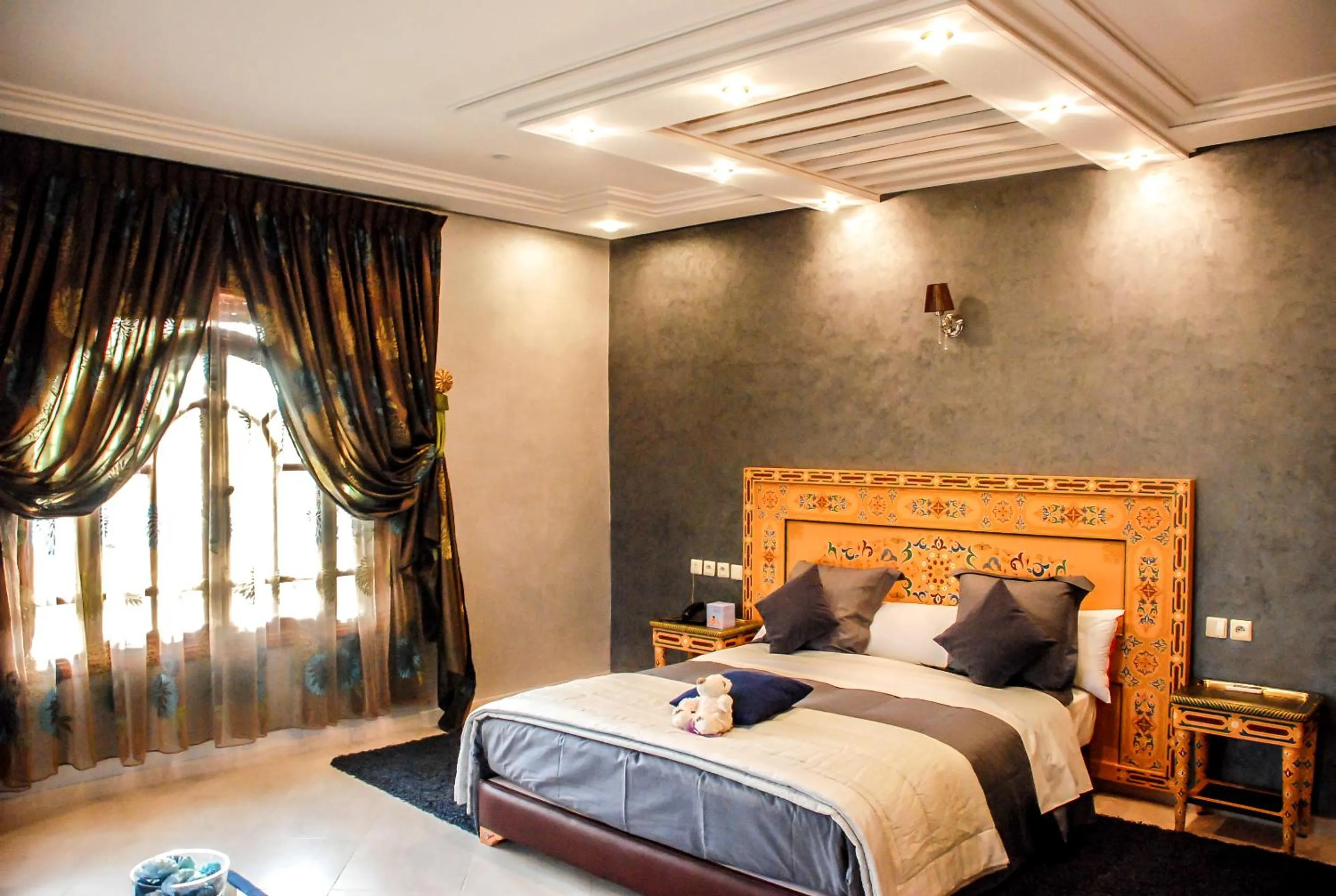 Bed in Riad Noumidya