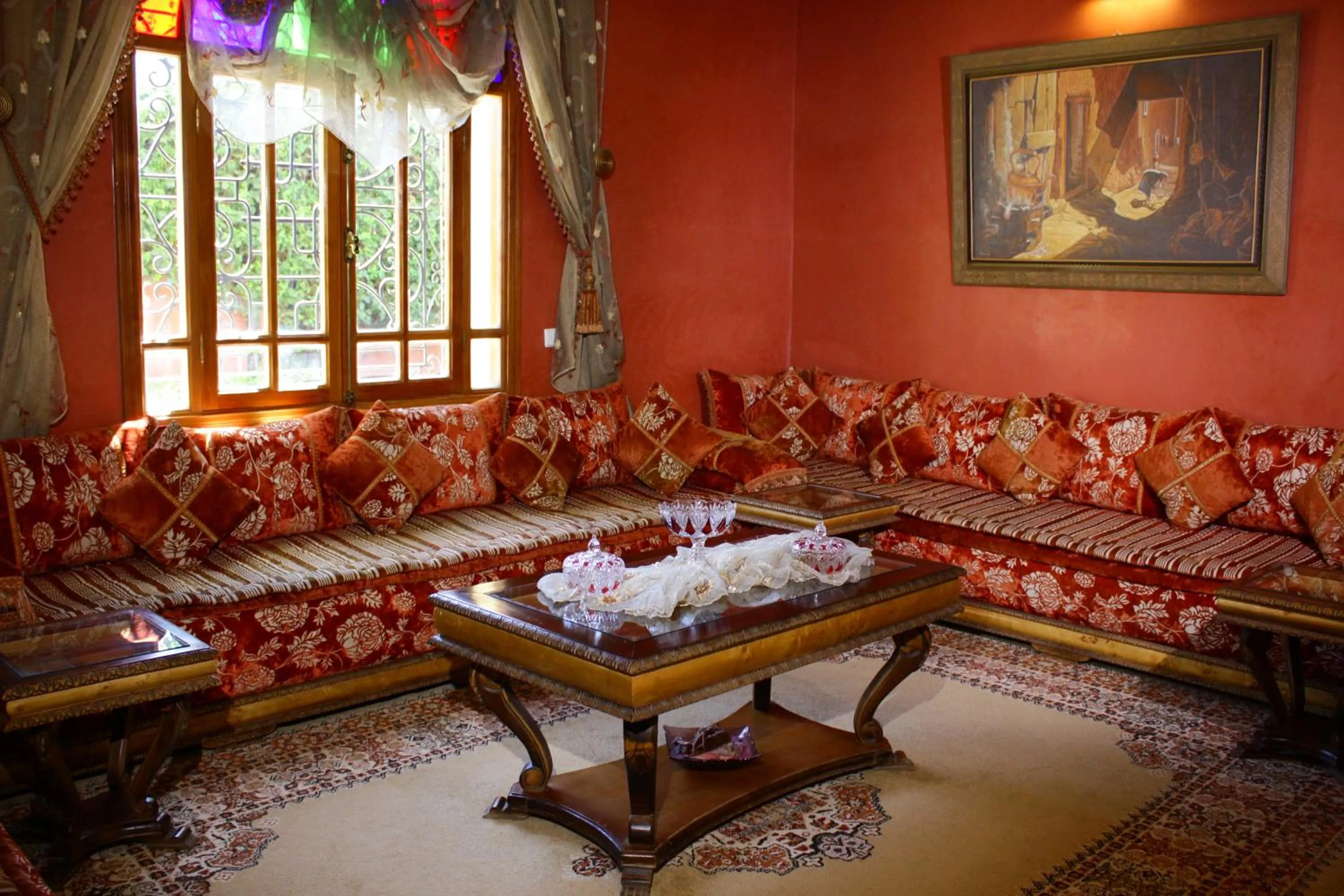 Living room in Riad Noumidya
