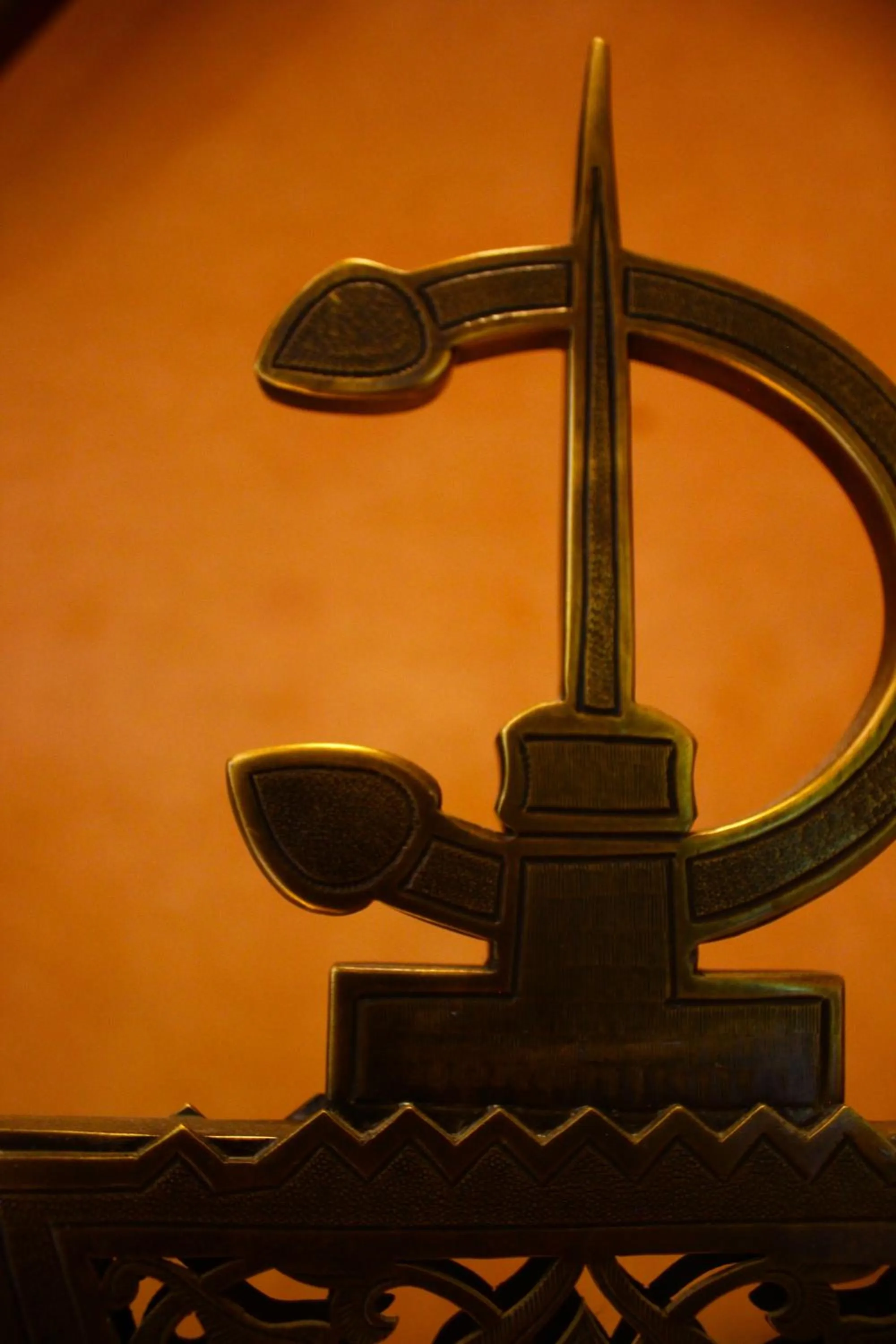 Decorative detail in Riad Noumidya