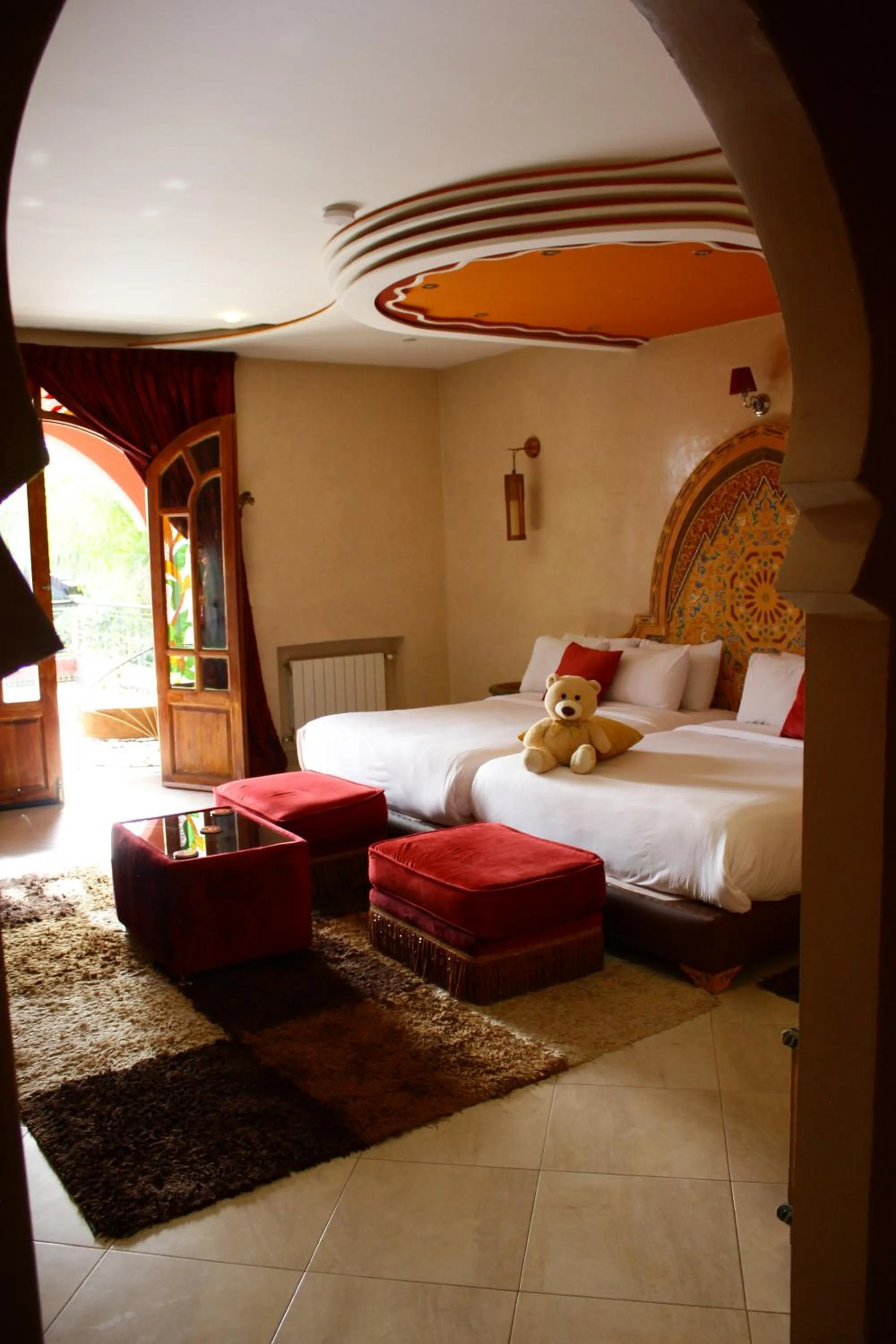 Bed in Riad Noumidya