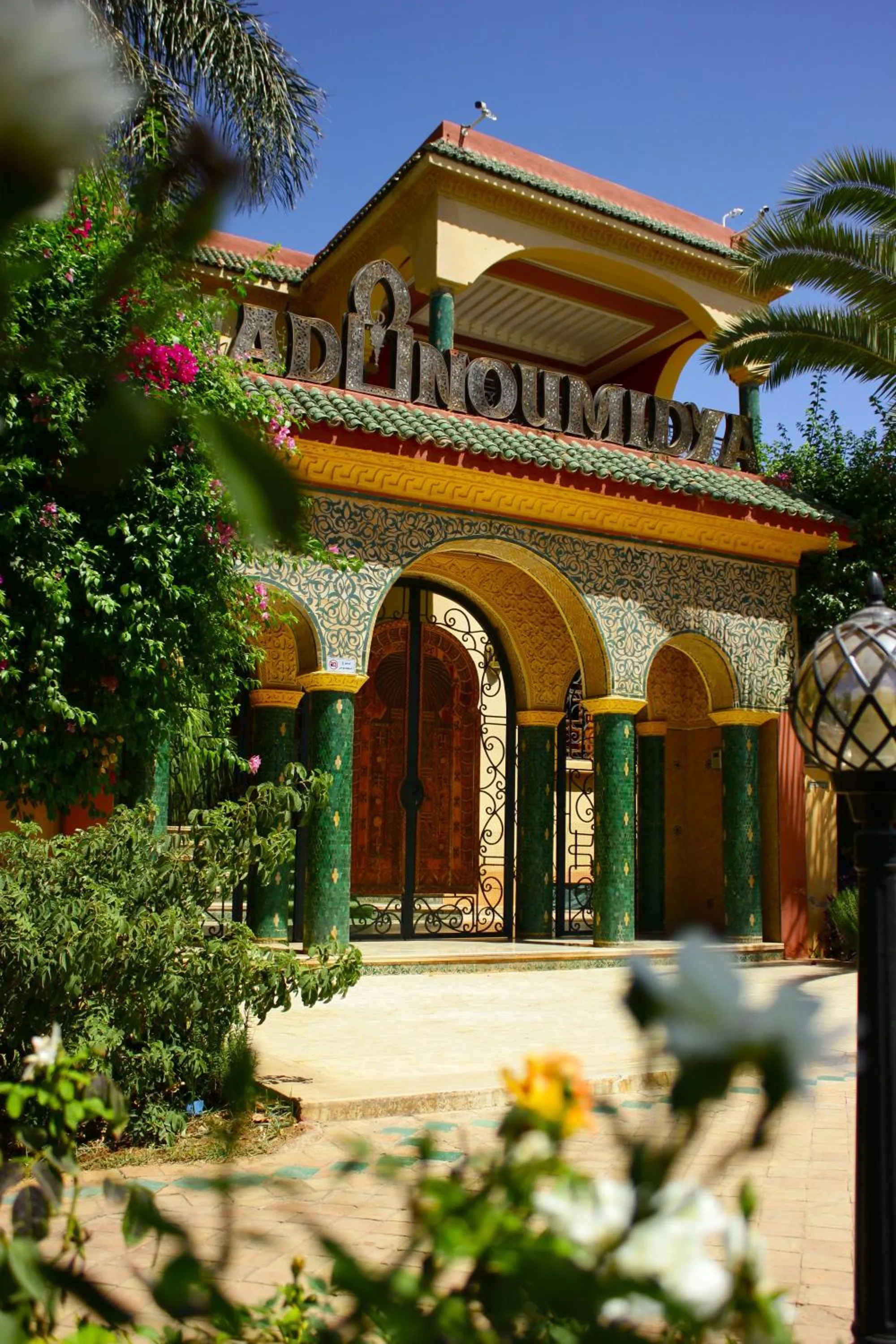 Facade/entrance in Riad Noumidya