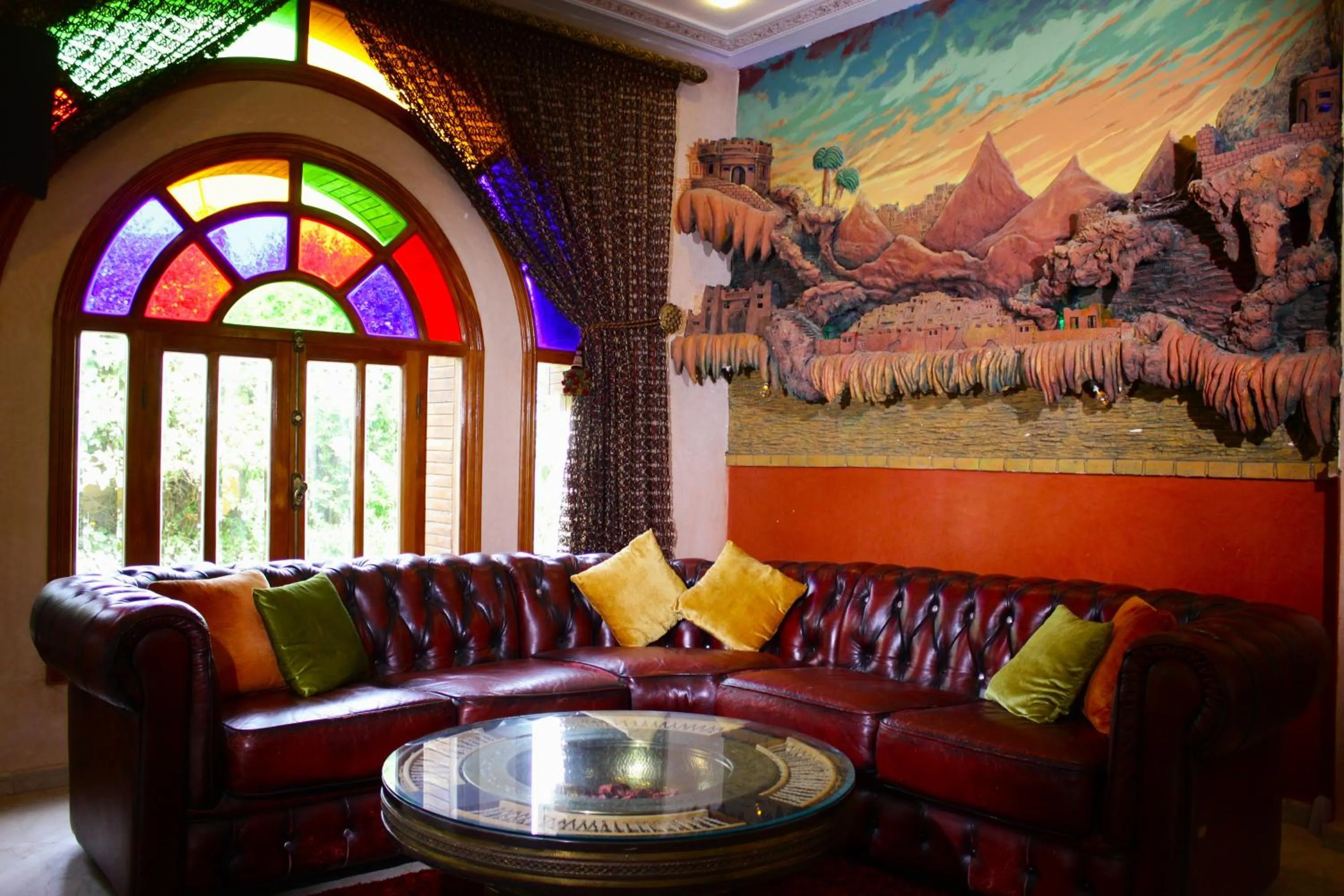 Living room in Riad Noumidya